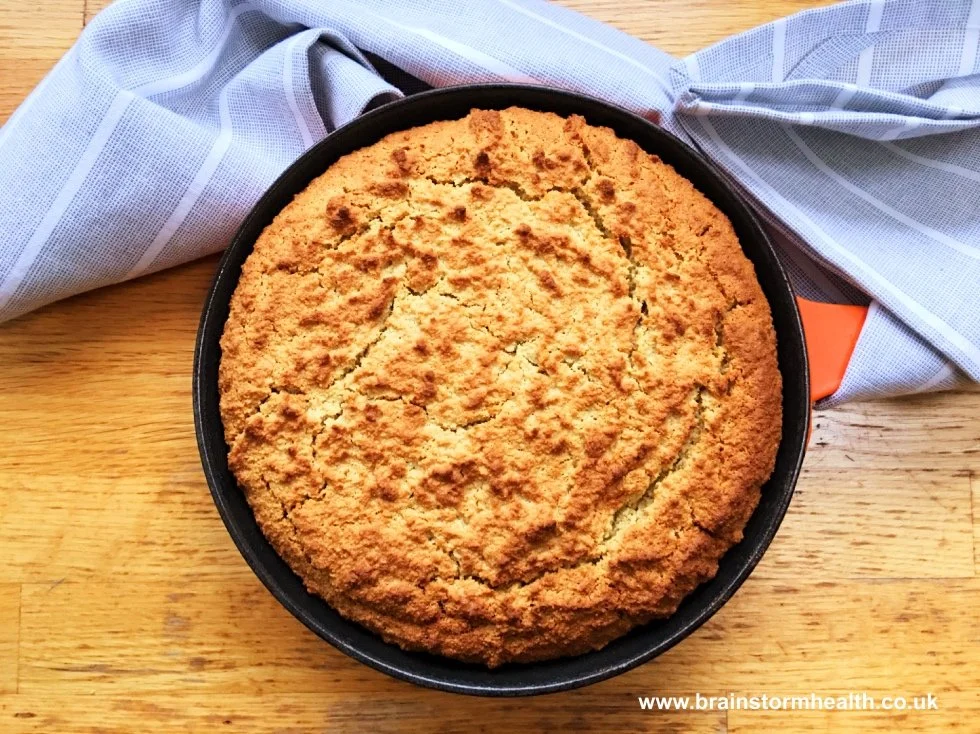Lemon and Olive Oil All-in-One Pan Cookie