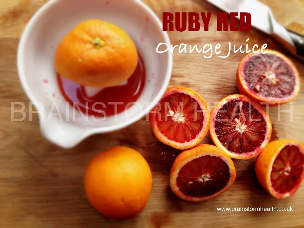 Shot of Antioxidants — Ruby Red Orange Juice