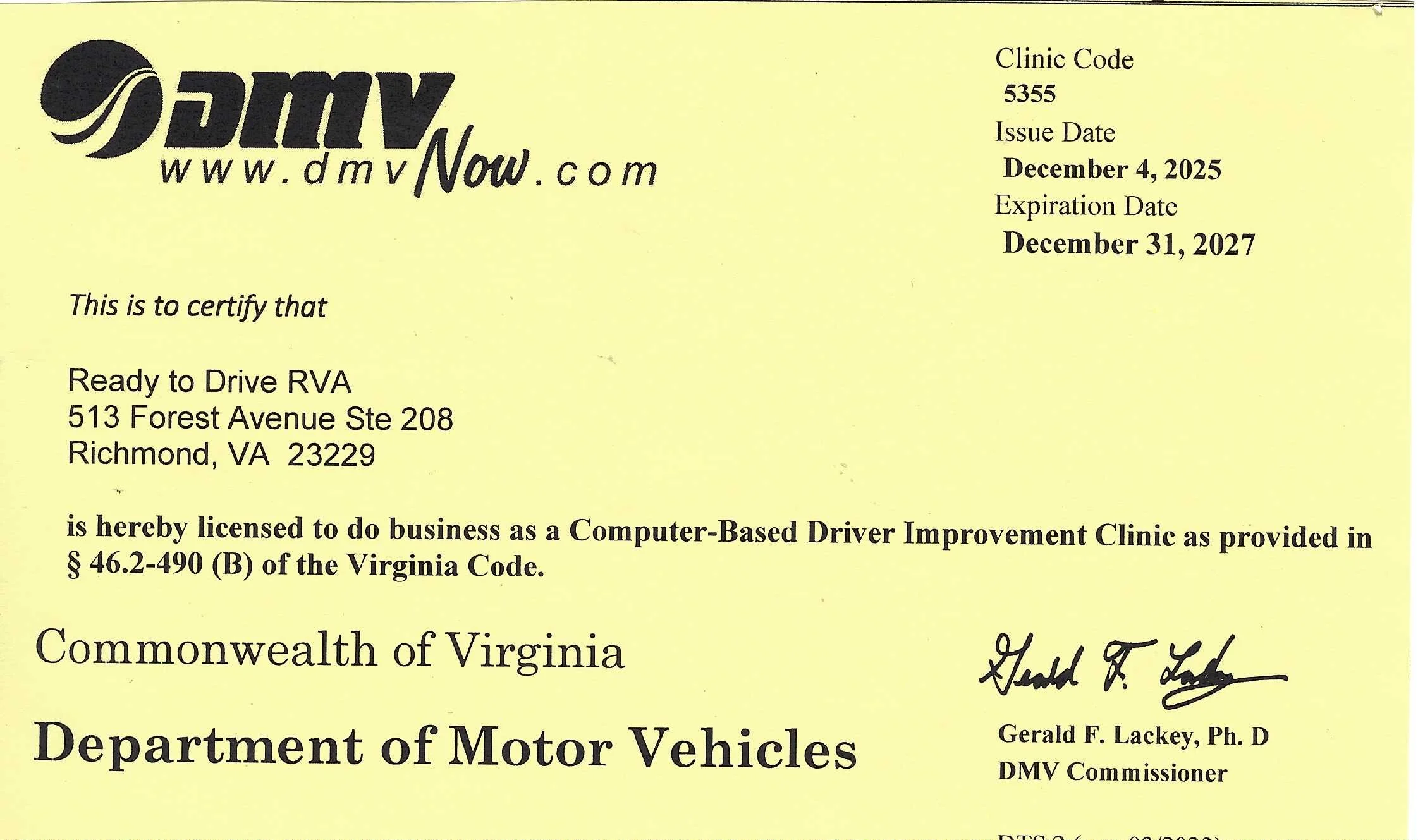 DMV Driver Improvement Course Certification.jpeg