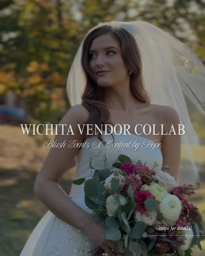 Okay brides&hellip; the secret is officially out 🤍

@blusheventsict and @contentbyhope teamed up to make your wedding day even more special. When you book with the Blush Events team, you&rsquo;ll get $250 off ANY content creation package with @conte