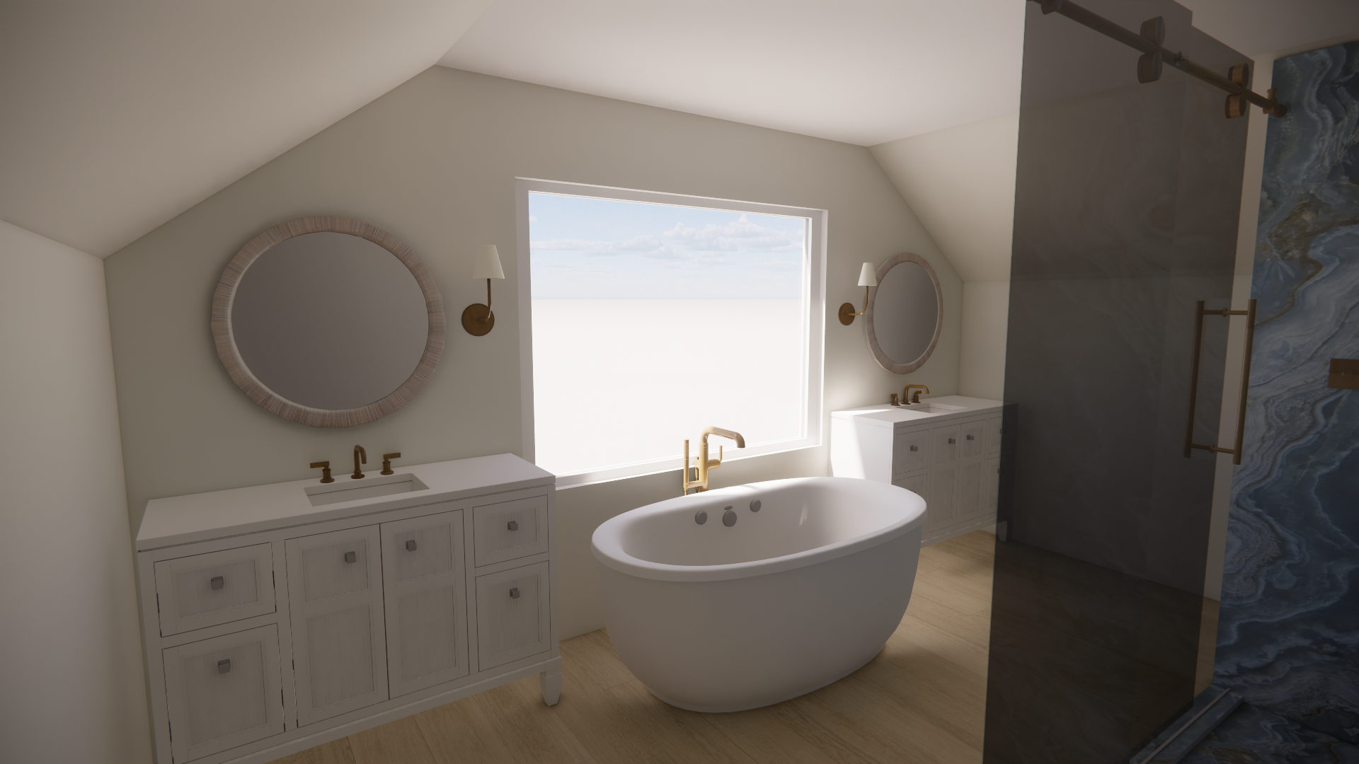 MASTER BATH RENDER