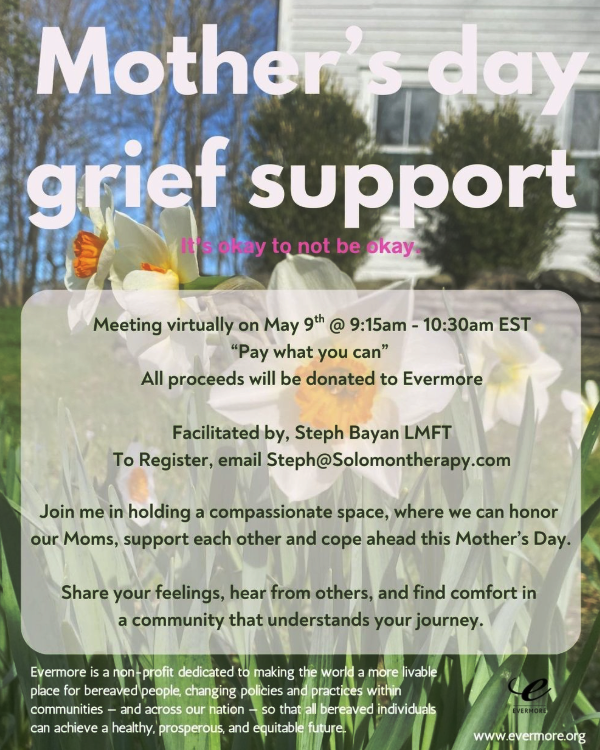 Mother’s Day Grief Support Workshop