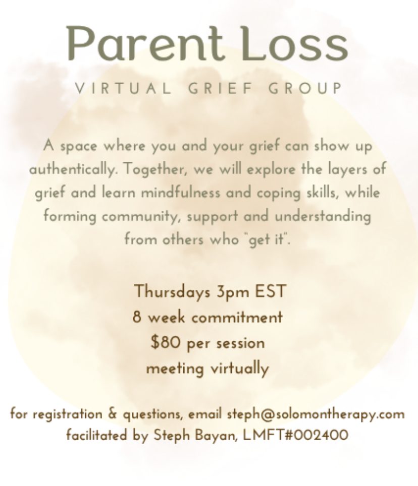 Parent Loss Group