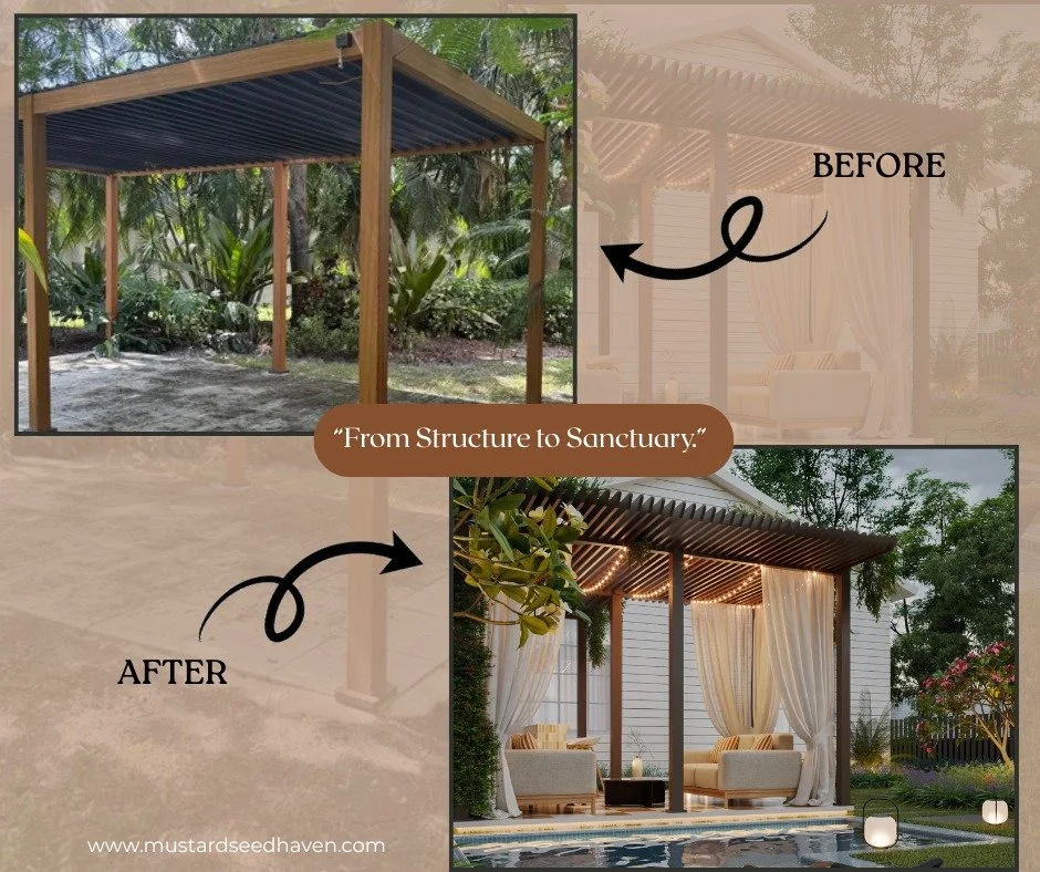 From simple frame ➝ to stunning escape
This is the power of seeing your project before it begins—no surprises, just a clear vision brought to life.
👀 See from “before” to “after” and imagine what your space could be.