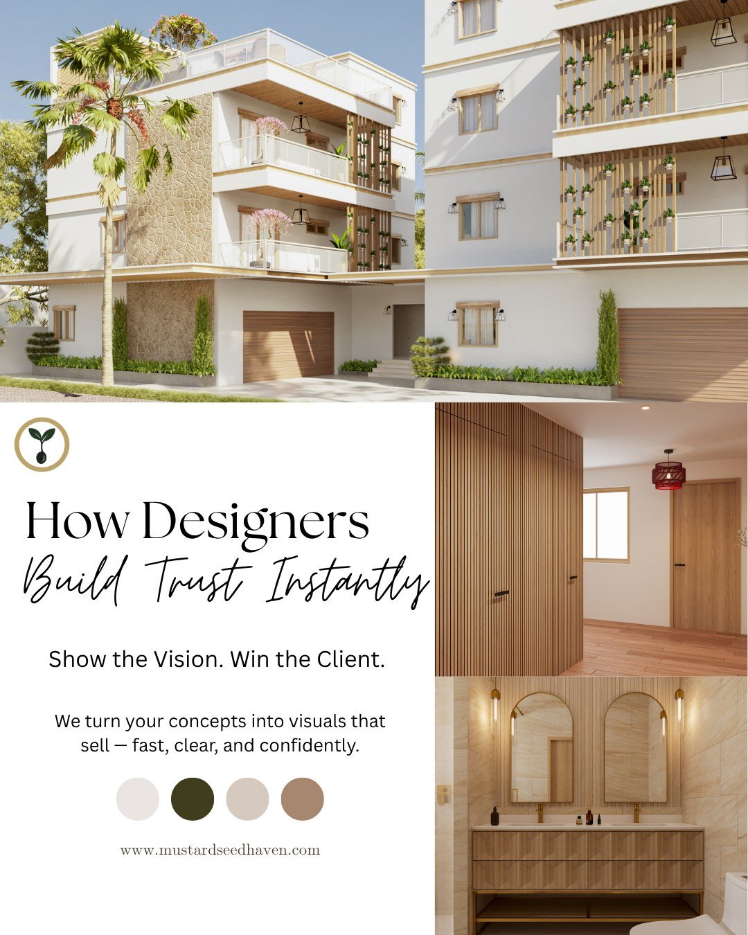 Designers who lead with visuals don&rsquo;t just pitch ideas &mdash; they create understanding. When a client can see the space before it&rsquo;s built, fear turns into excitement. It&rsquo;s not just about pretty renders; it&rsquo;s about building e