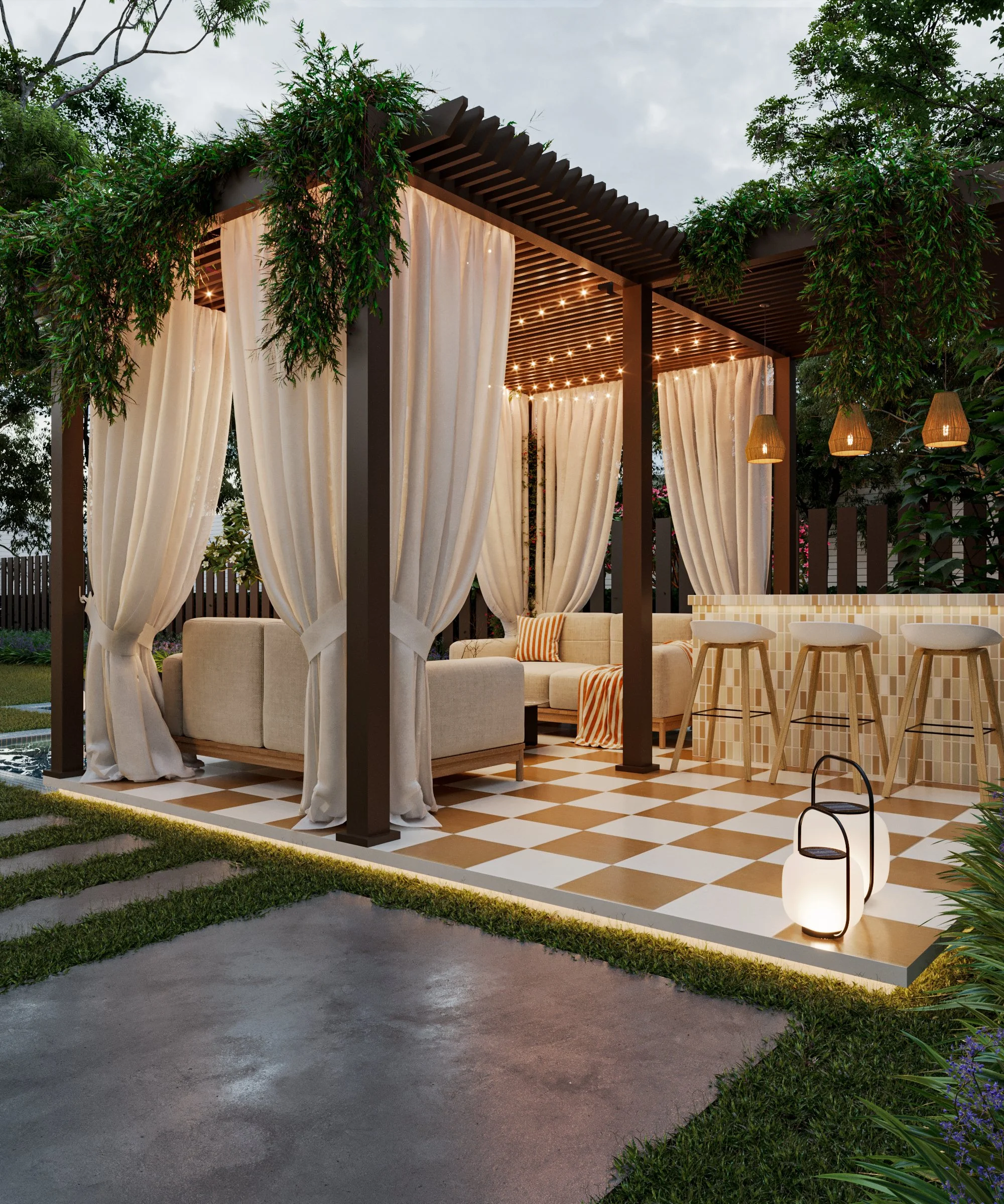 A Backyard Retreat Built to Exhale.