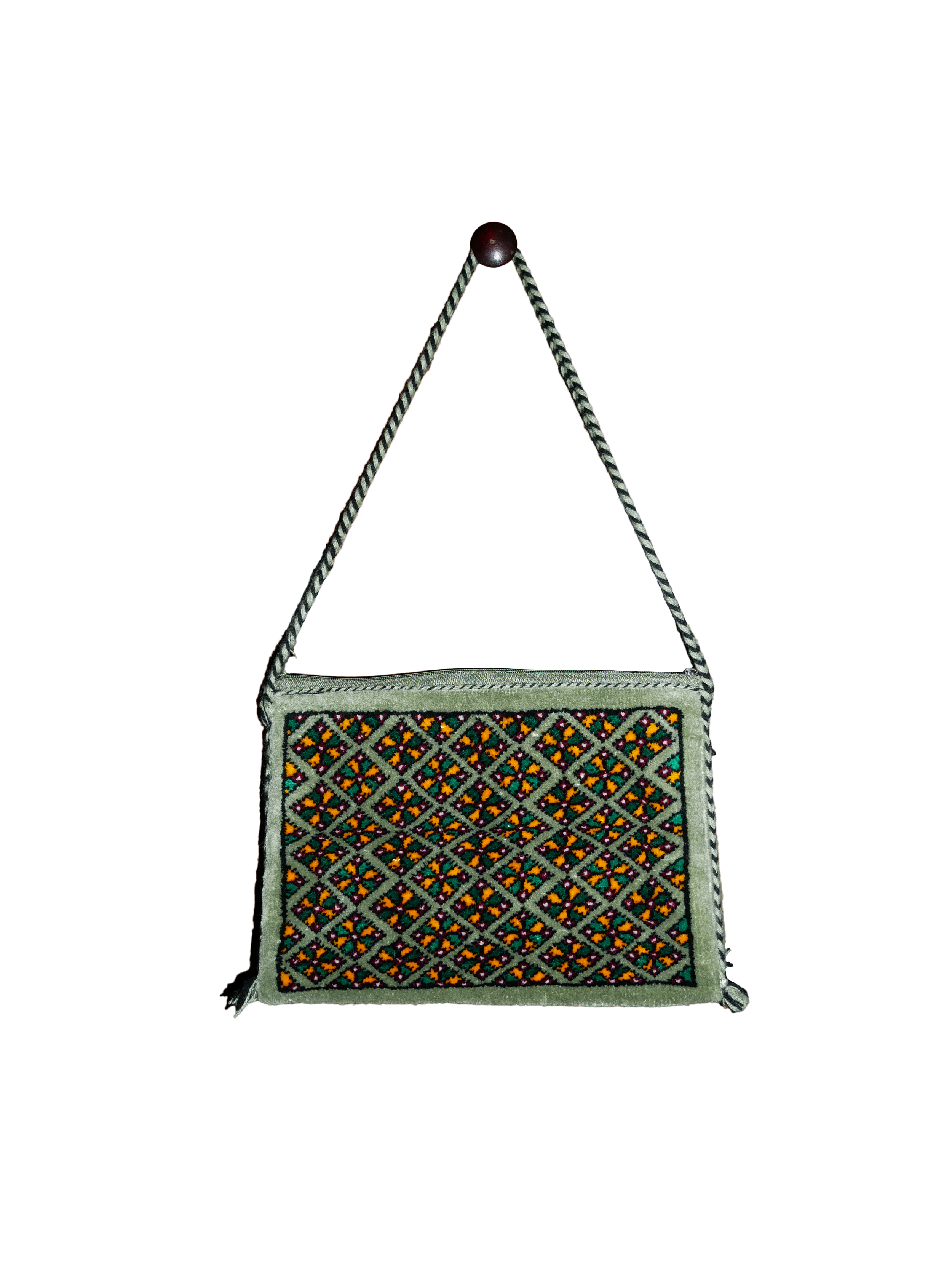 Green Handwoven Bag