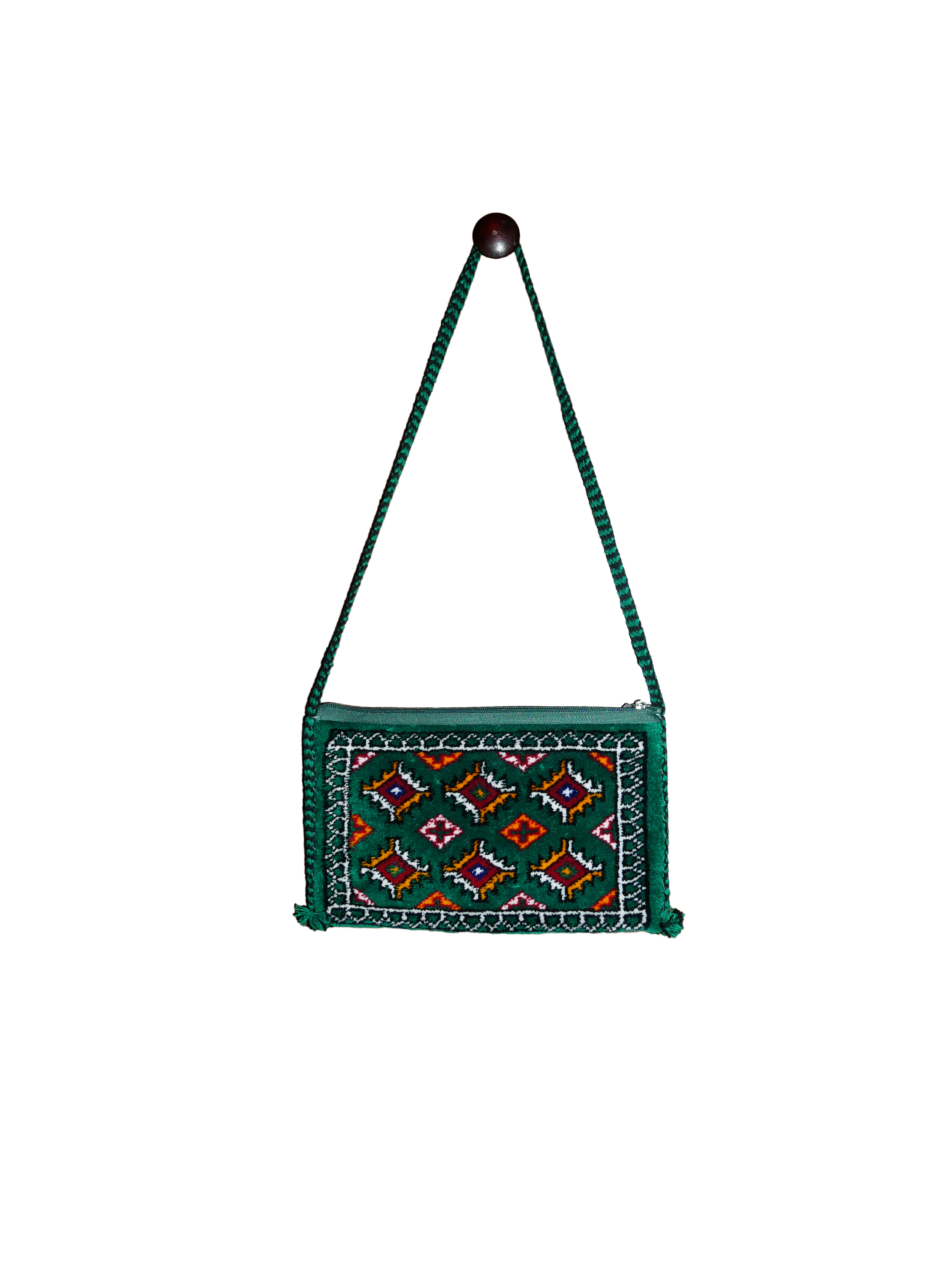 Green Handwoven Bag
