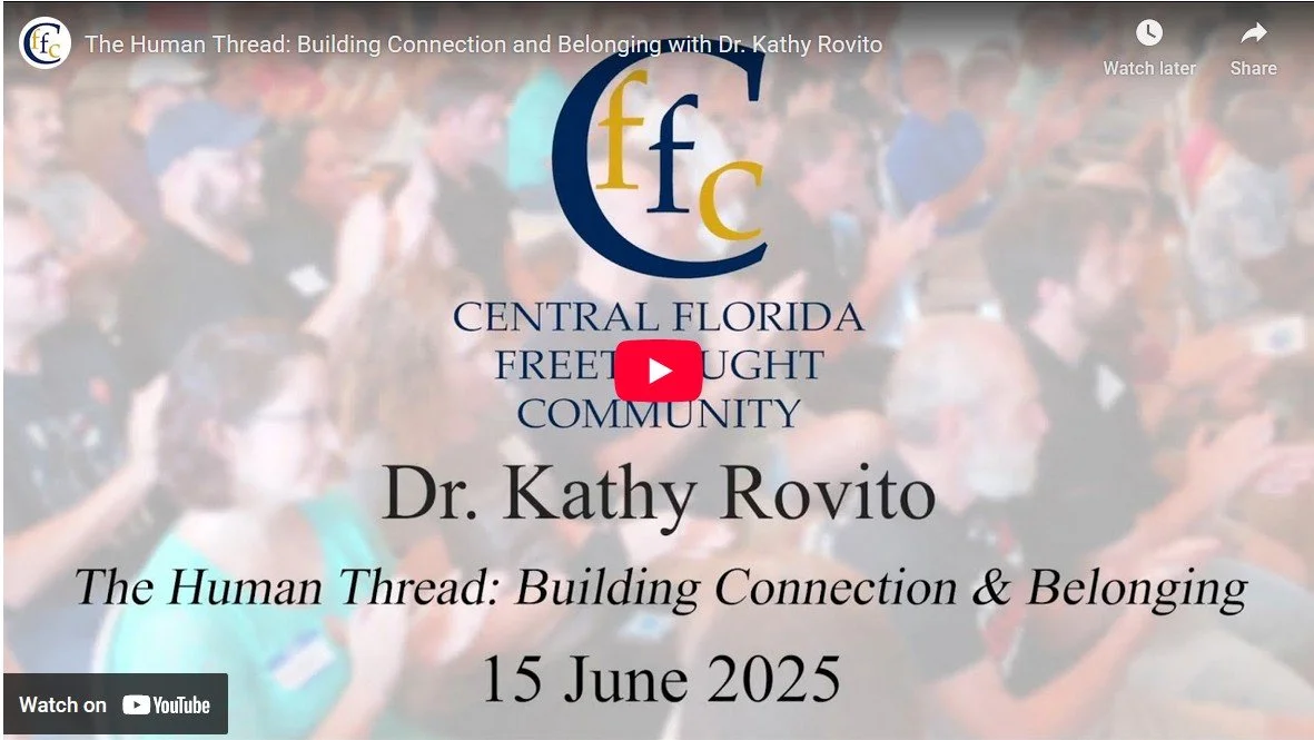 The Human Thread: Building Connection and Belonging with Dr. Kathy Rovito