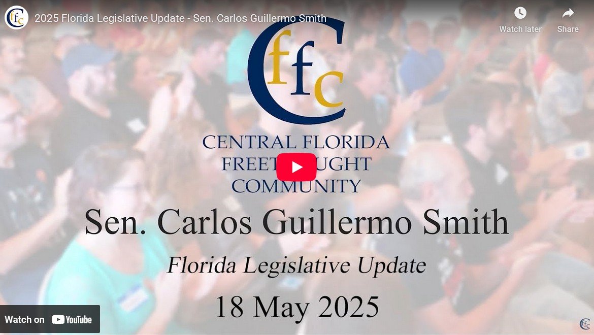 2025 Florida Legislative Update - Sen. Carlos Guillermo Smith