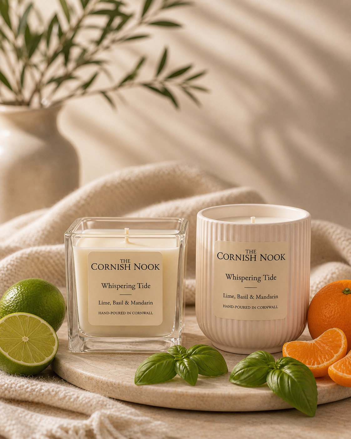 Whispering Tide - Lime, Basil & Mandarin