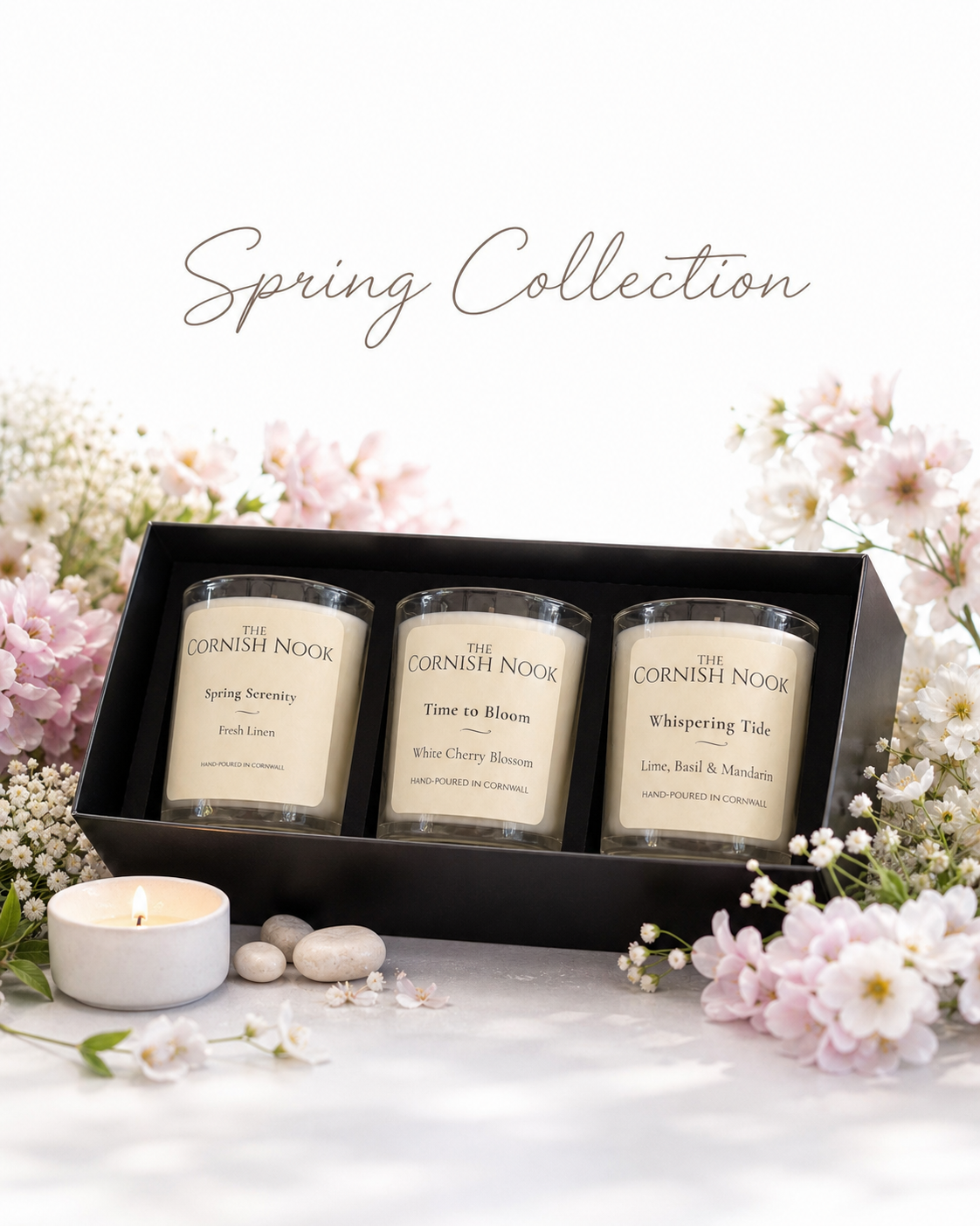 Spring Trio 3 x 9cl candles