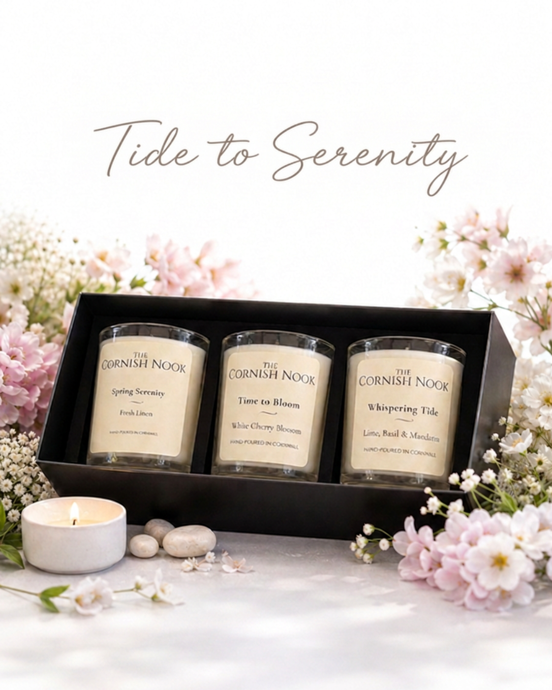 Tide to Serenity Gift Set of 3 x 9cl candles