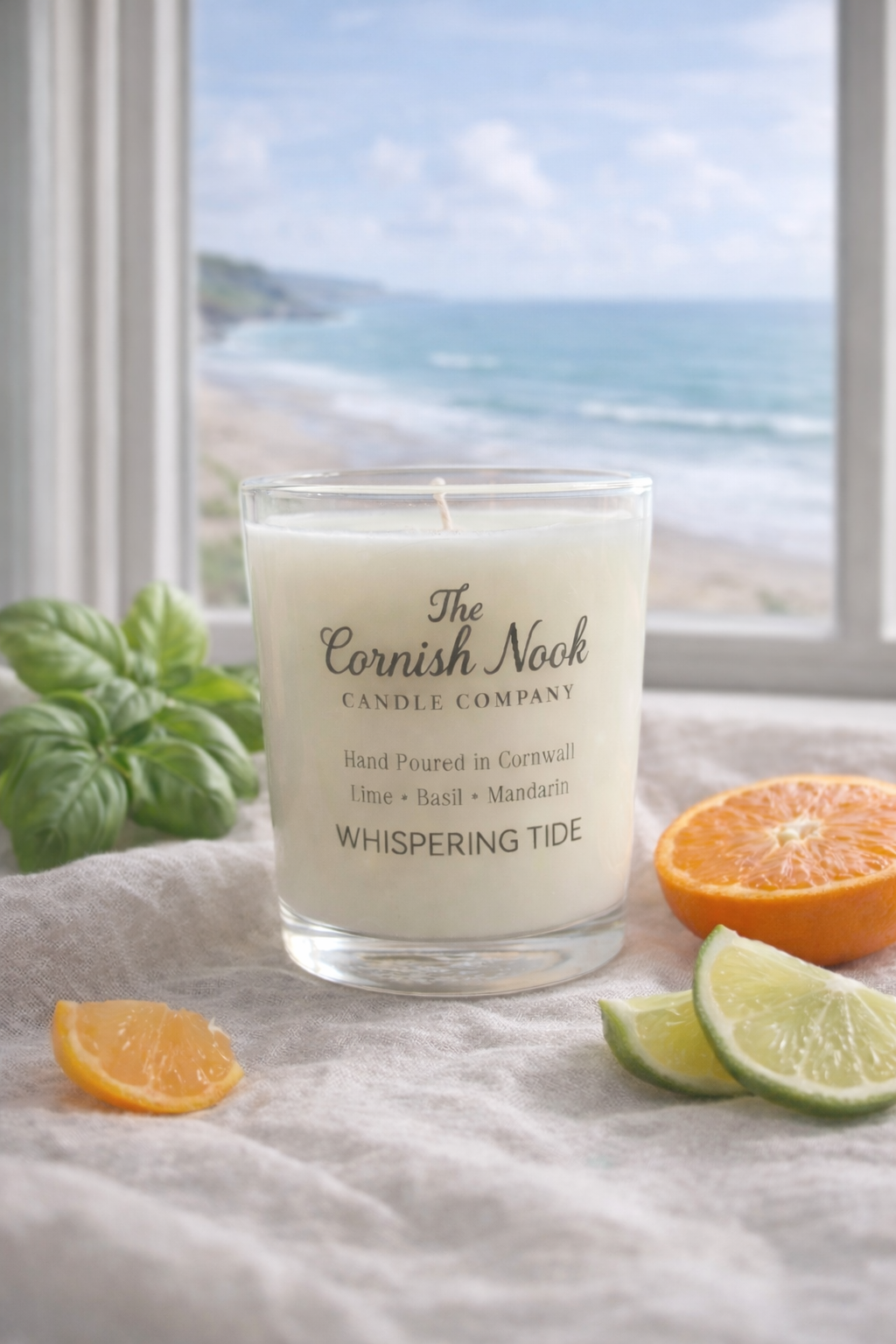 Whispering Tide - Lime, Basil & Mandarin Available in 3 Sizes