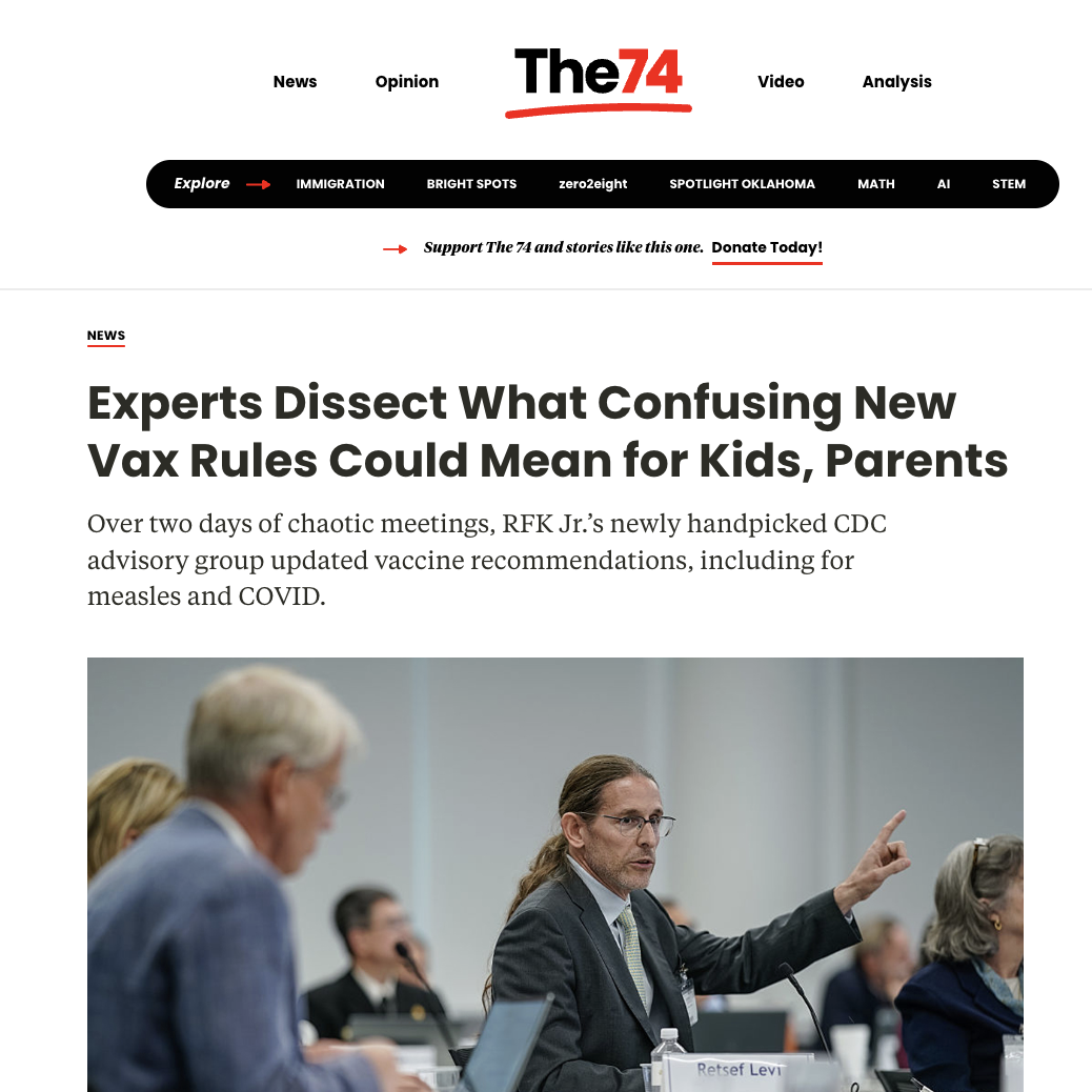 Experts Dissect What Confusing New Vax Rules Could Mean for Kids, Parents