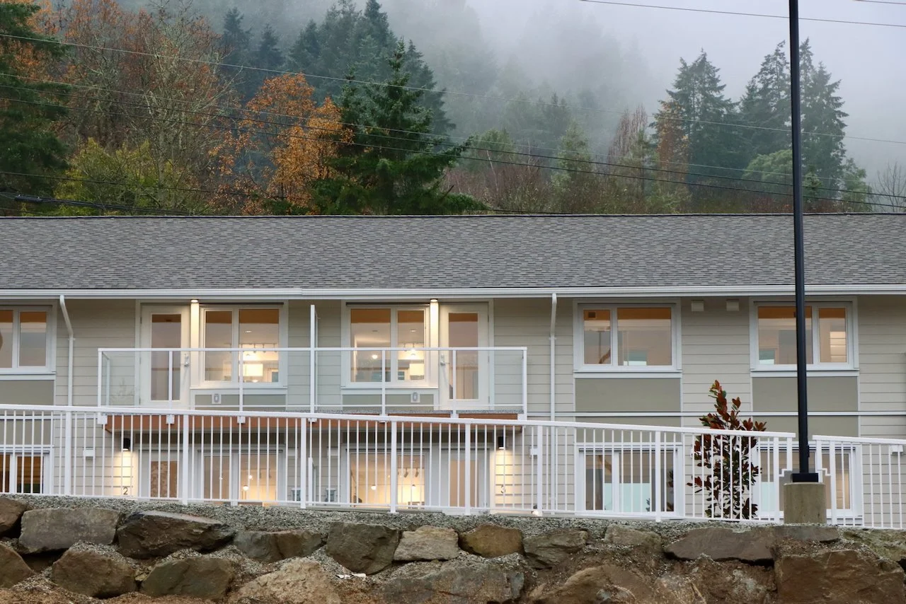 NDY Development redeveloped affordable rental units for healthcare staff on Salt Spring Island, BC