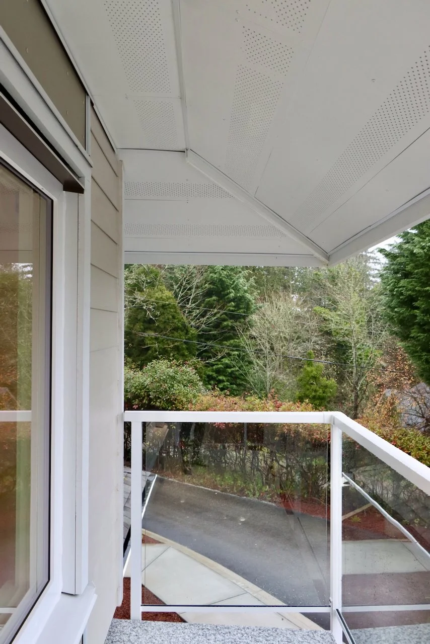 Interior construction details from the completed Salt Spring Island staff housing project. NDY Contracting delivered practical, high-quality finishes for long-term use.