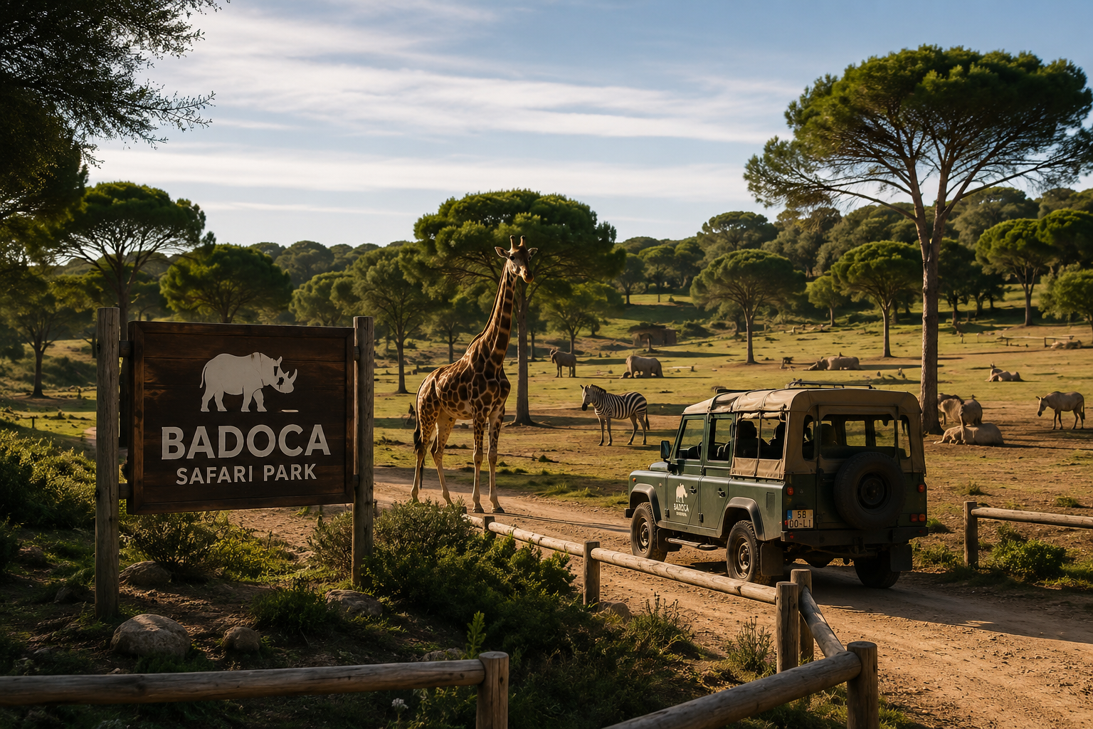 Badoca Safari Park with Children: A Family Day Trip from Comporta