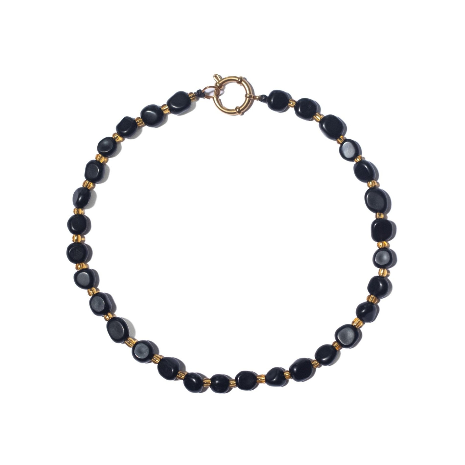 Black Obsidian Gold