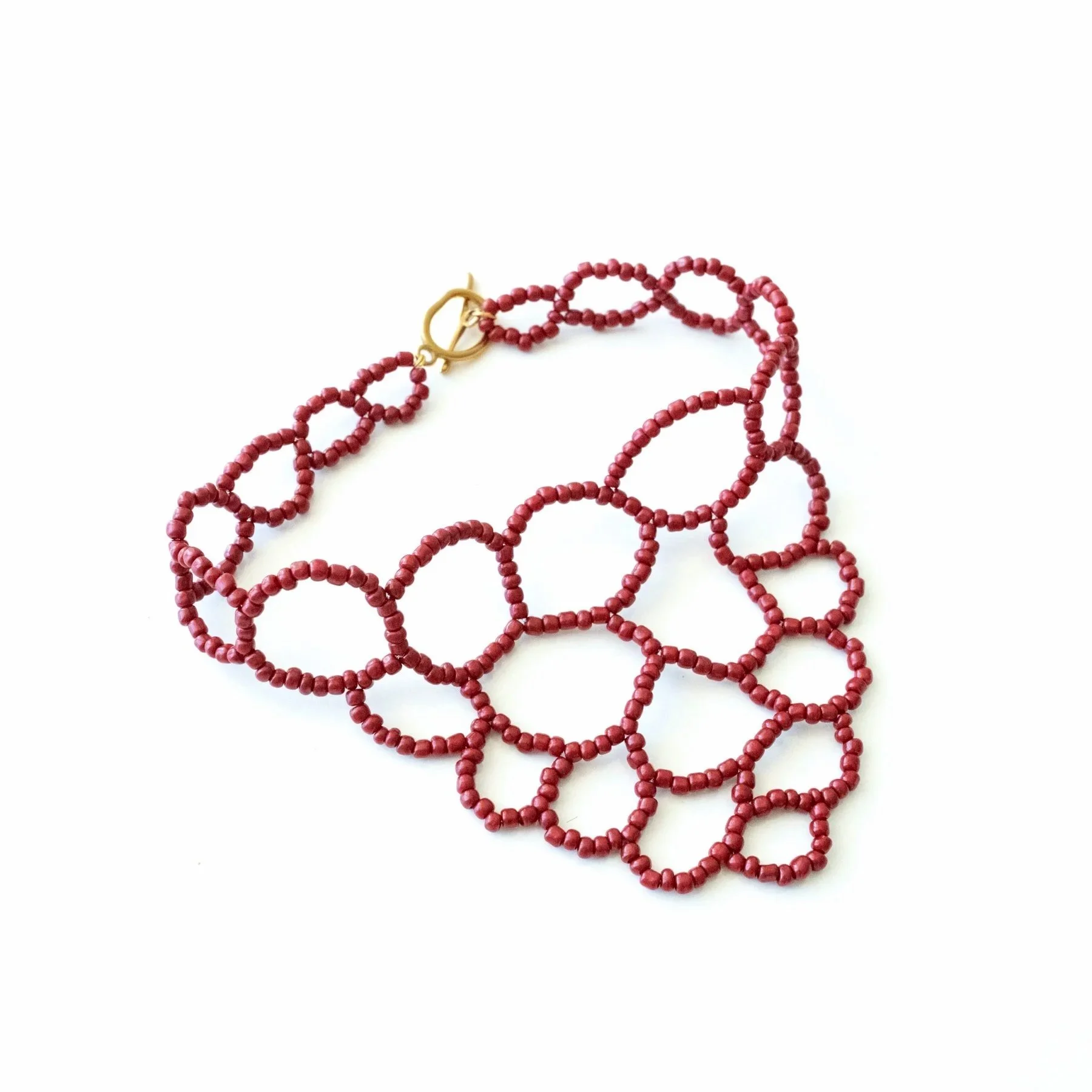 Coral Scarlet Necklace