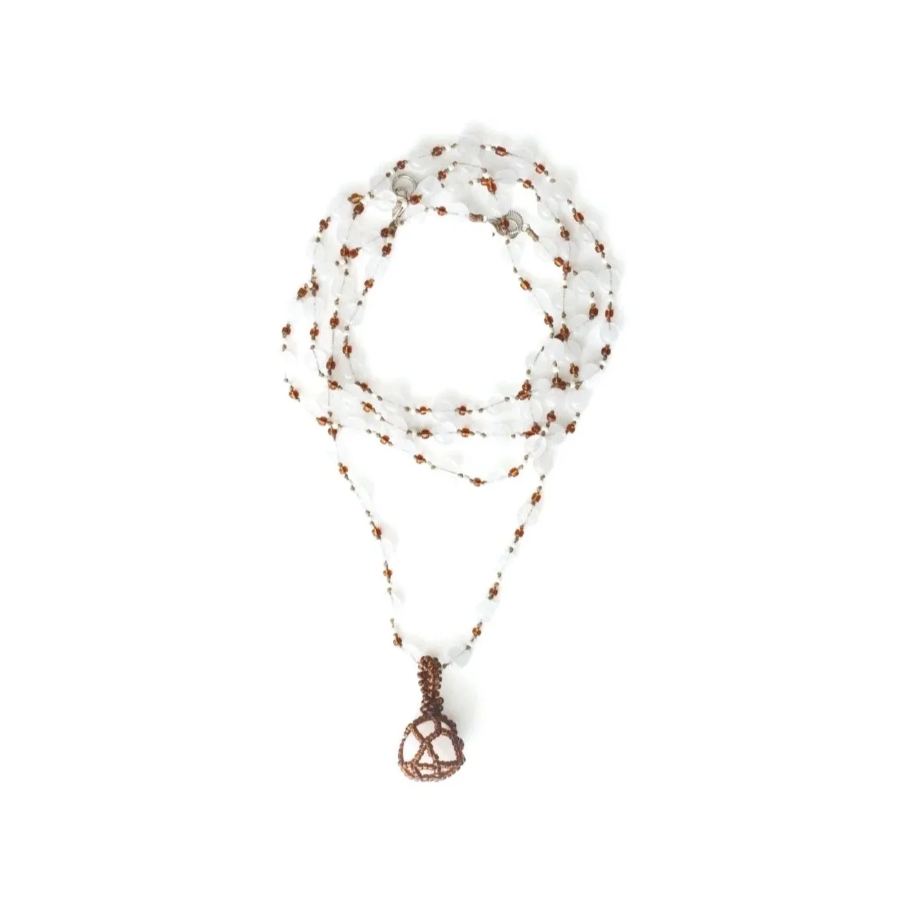 Triple Moonstone Pendant