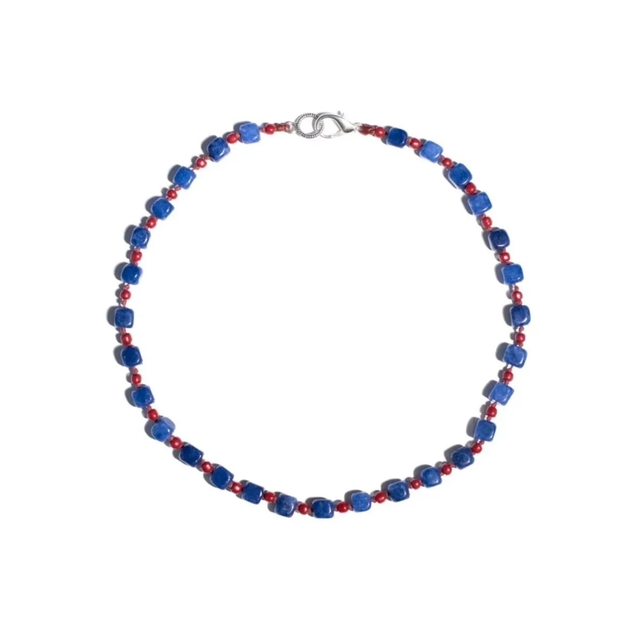 Saline Blue Red