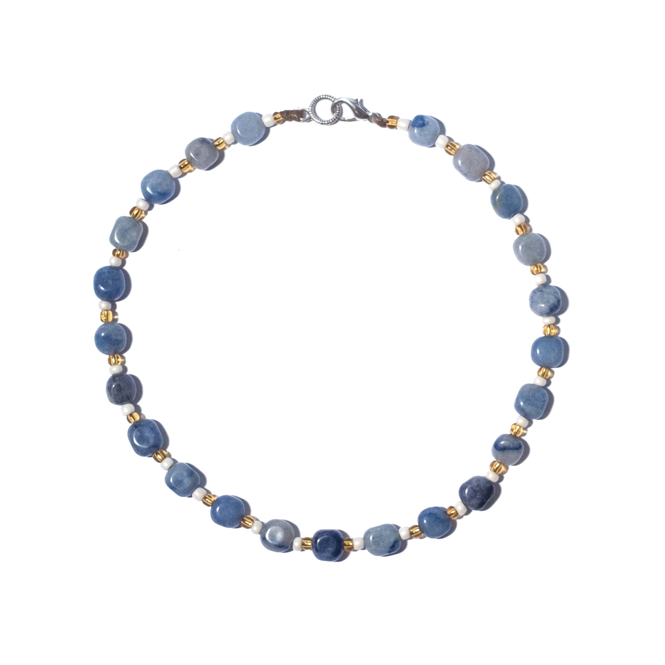 Blue Aventurine Gold