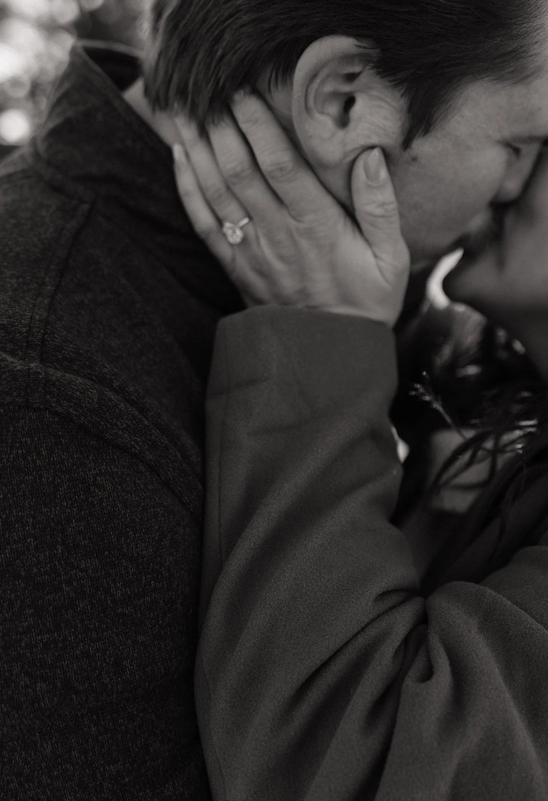 Romantic couples and engagement photos near Madison Wisconsin