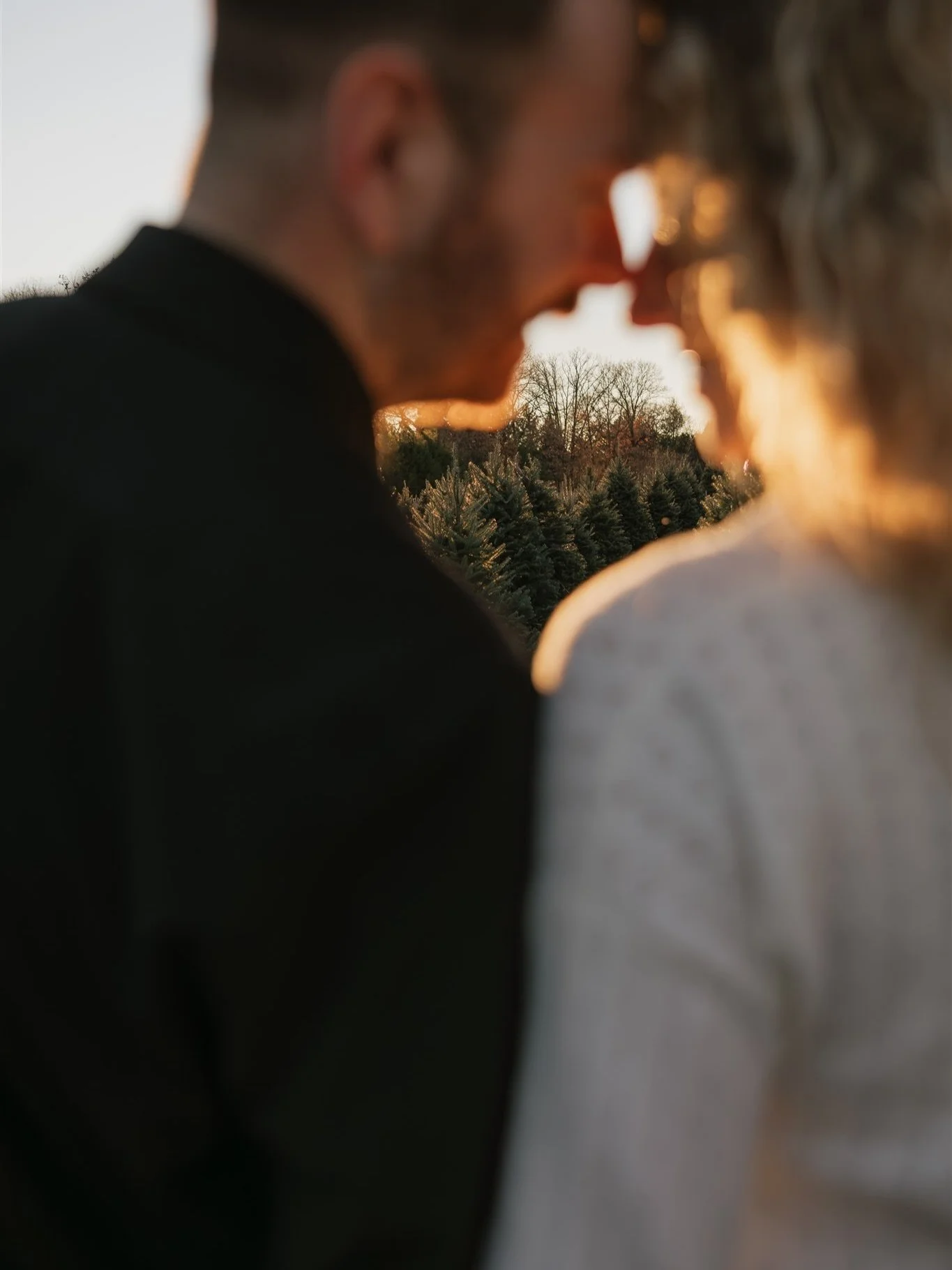 these two seriously have the sweetest, most infectious kind of love!

we spent the perfect november evening at the tree farm caylee&rsquo;s family co-owns, and it made the whole evening feel extra meaningful. I adore getting to photograph you in plac