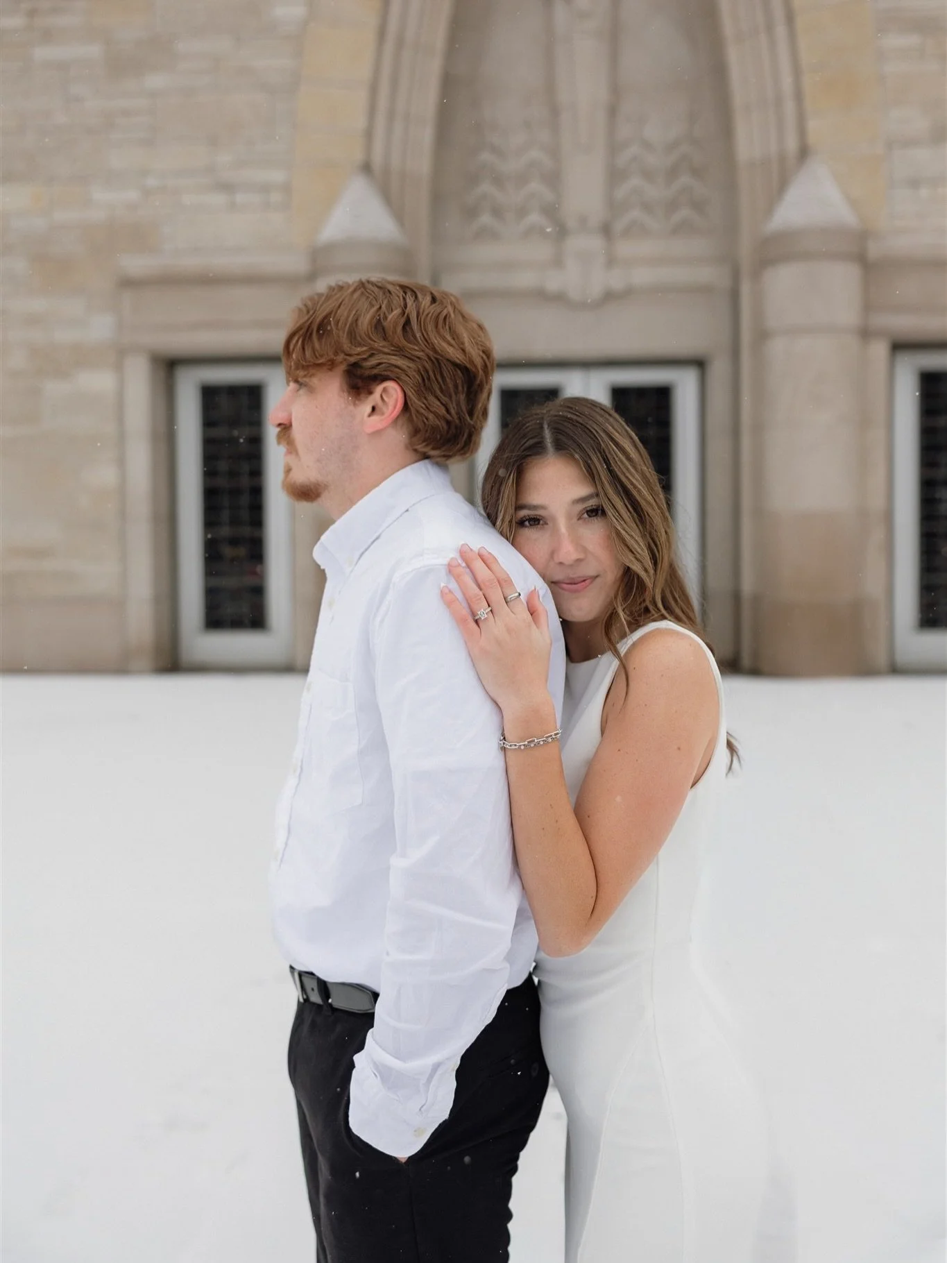 75 and sunny and here I am posting a snowy engagement session&hellip; but seriously how could I not with these two? 😍

&mdash;
Wisconsin Wedding Photographer | Madison Wedding Photographer | La Crosse Wedding Photographer | Wisconsin Dells Wedding P
