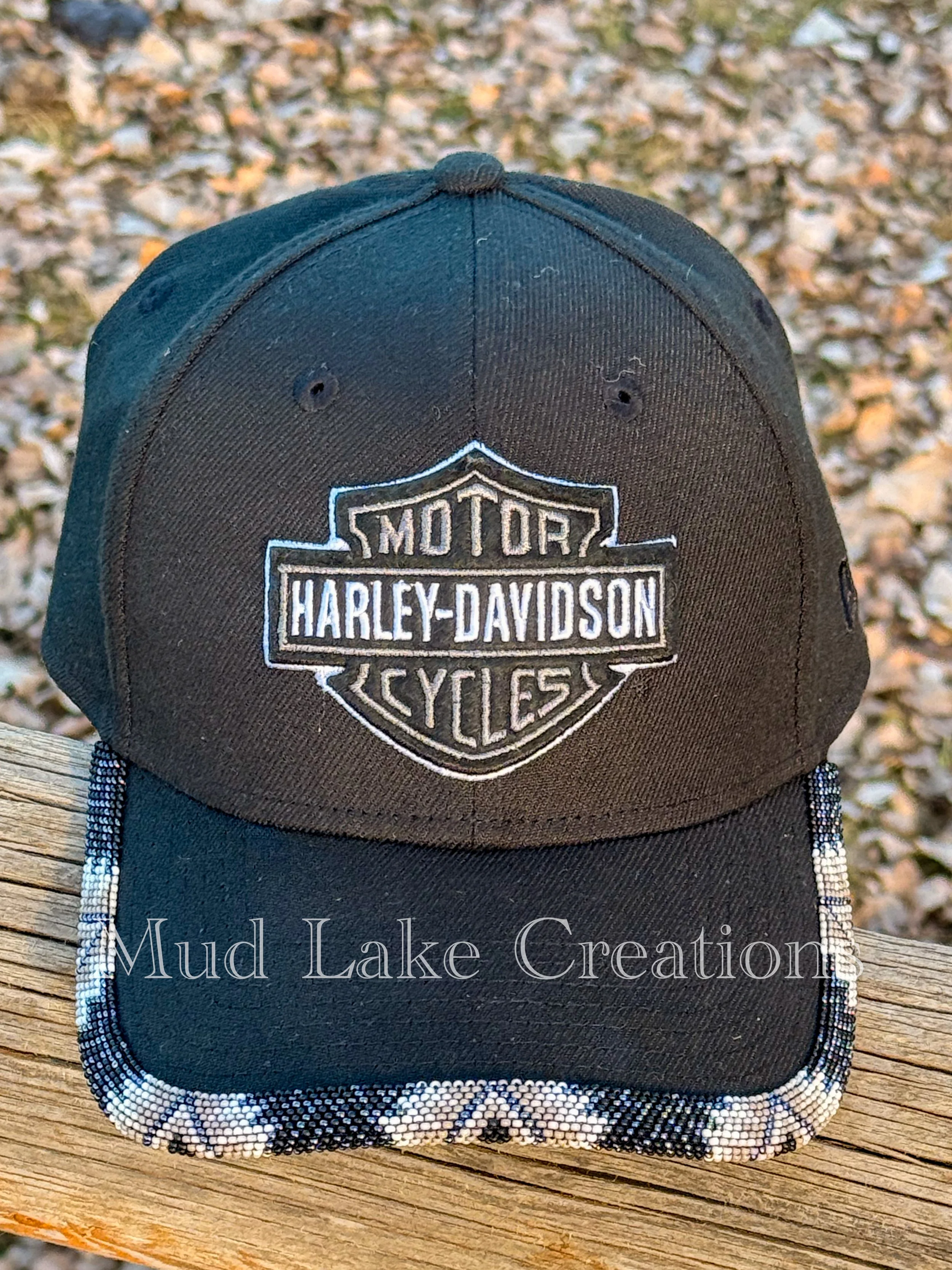 Peyote Stitched Hat Brim