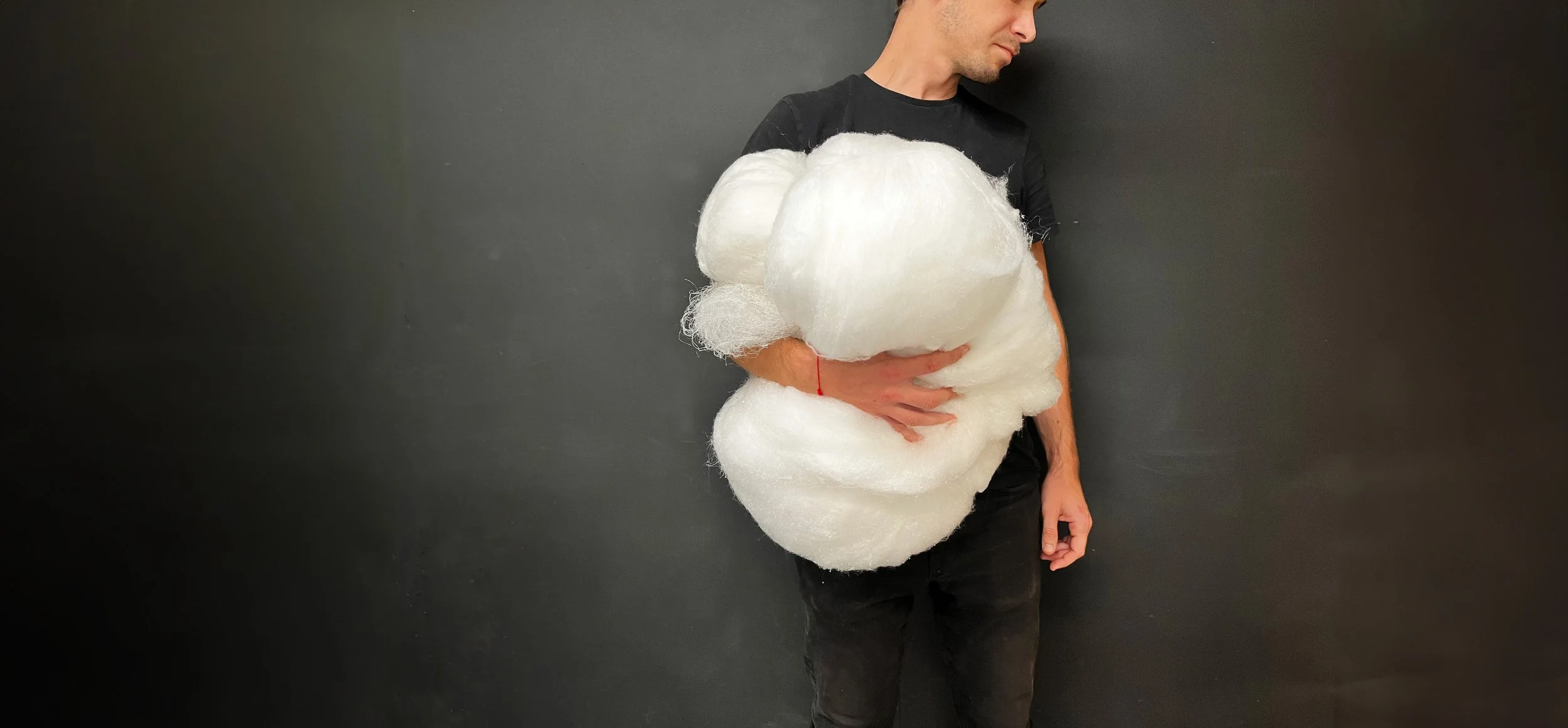 500g of recycled fibers.