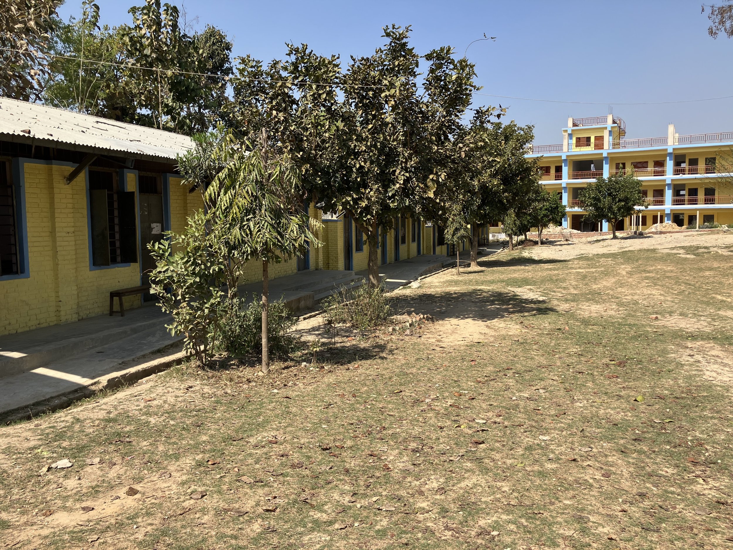 PIPER Project, school insulated with recycled fibers, The Polyfloss Factory, World Vision International Nepal and the Response Innovation Lab, Nepal, 2024. Credits: The Polyfloss Factory.