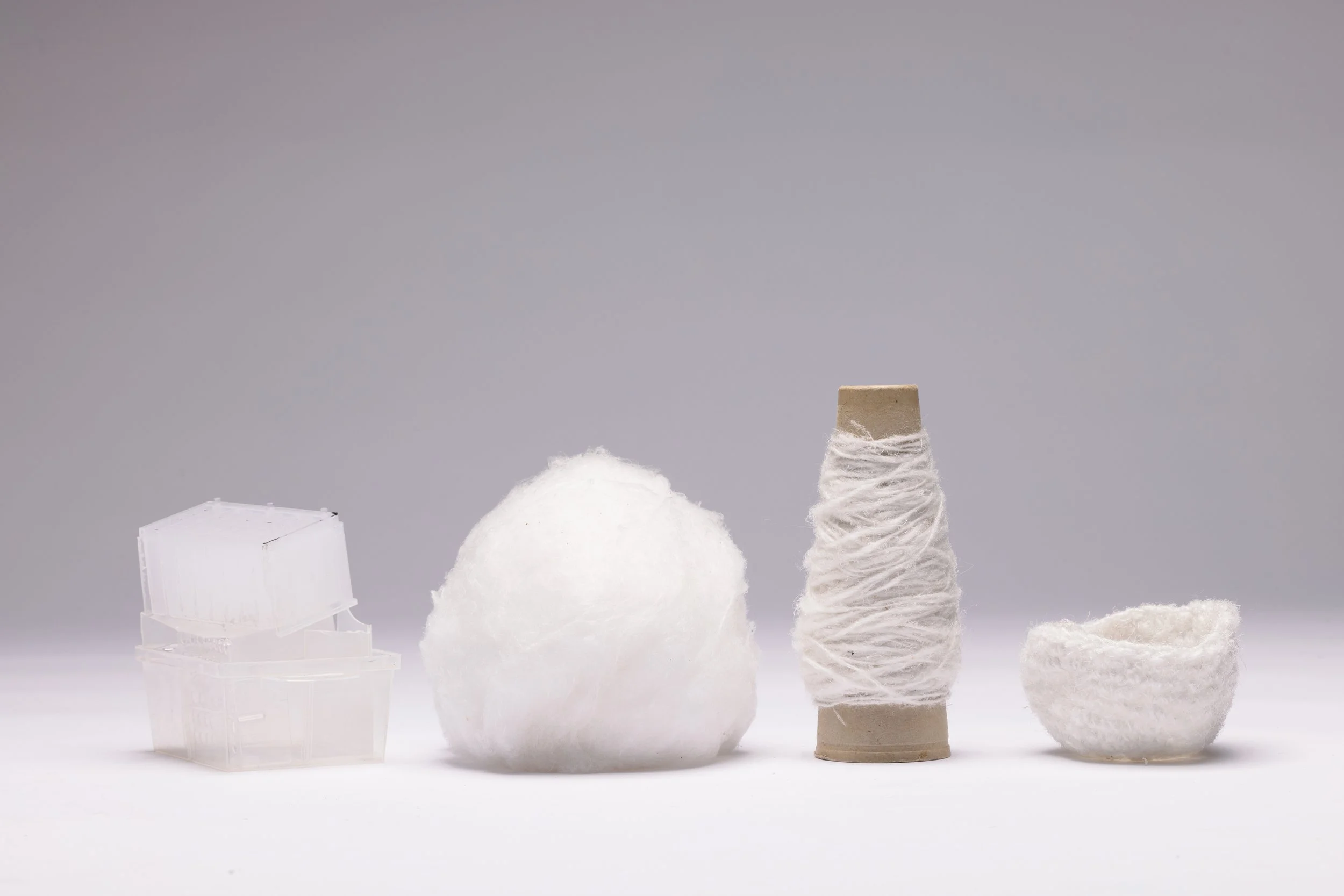 The Polyfloss Factory, steps of transformation, 2025. Credits: Palta Studio.