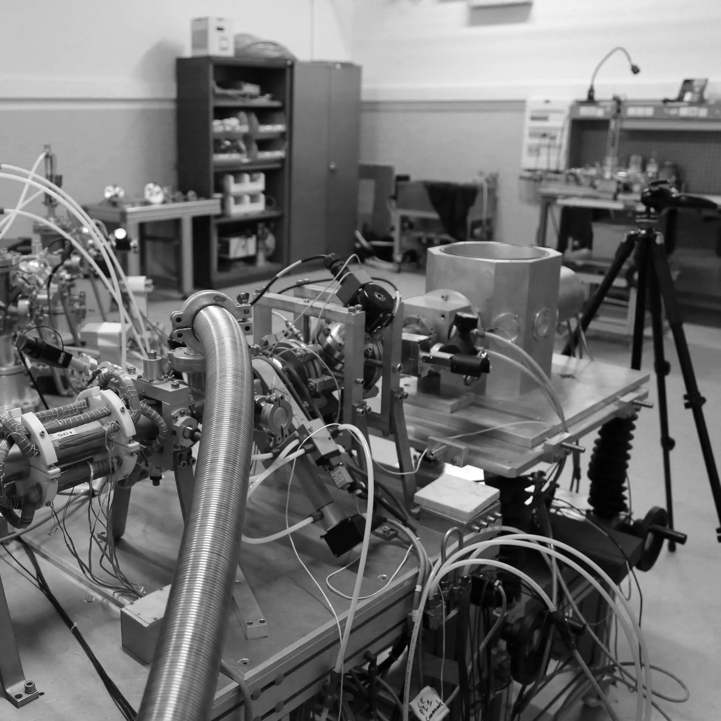 Electron accelerator irradiation room, SIRIUS Installation, LSI Lab, École Polytechnique, Palaiseau. Credits: Emile De Visscher.