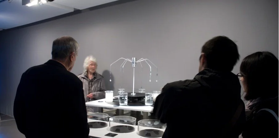 Pearling Machine 2.0 at Fondation EDF, exhibition ALIVE, 2014. Credits : Emile De Visscher.