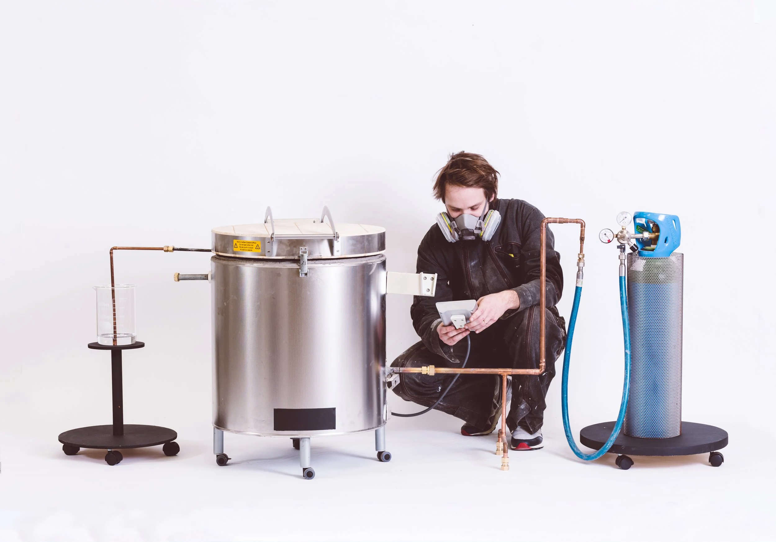 Emile De Visscher, atmosphere firing oven, 2018. Credits: Palta Studio.