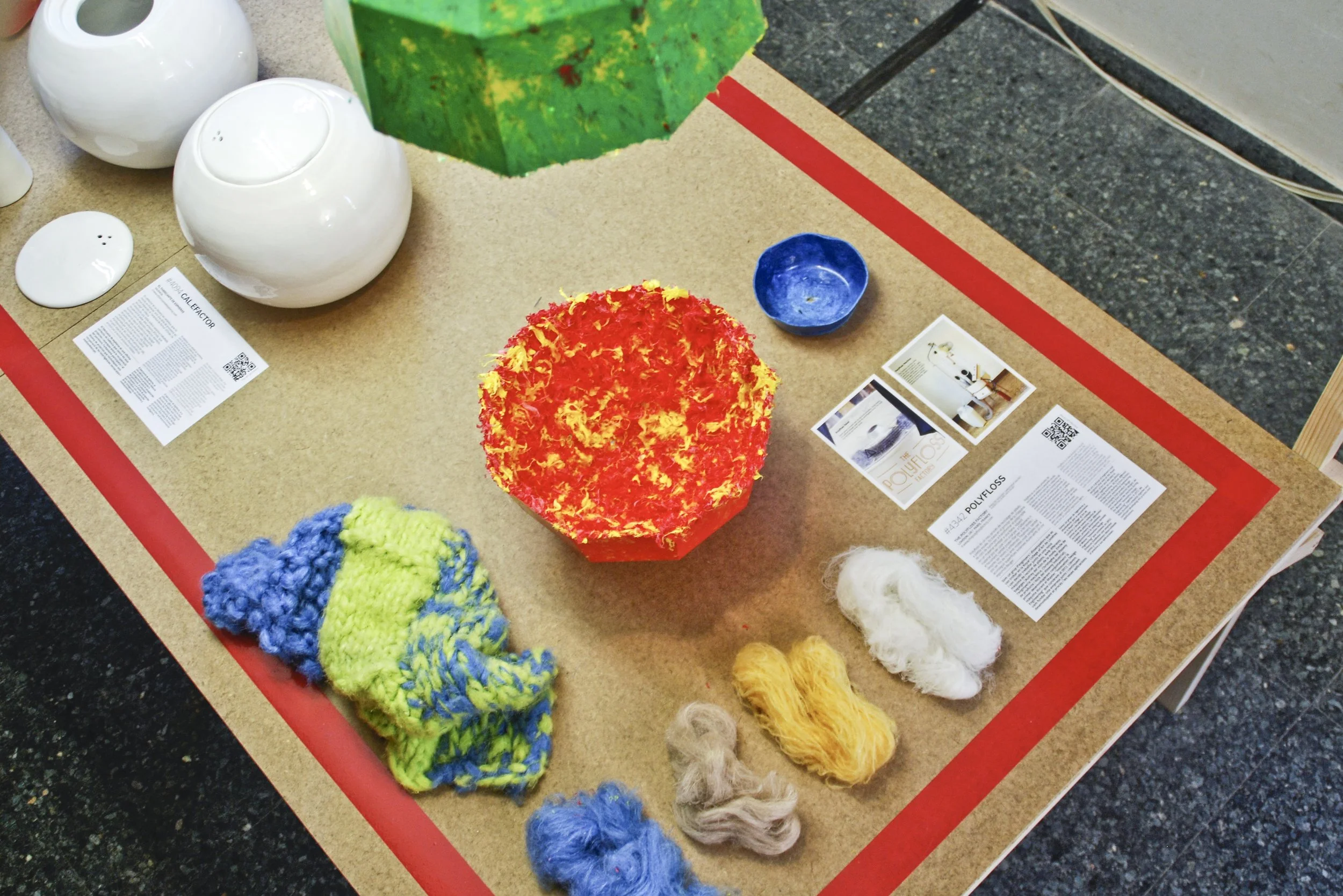 The Polyfloss Factory at Rehogar Spain exhibition, 2014. Credits: The Polyfloss Factory.