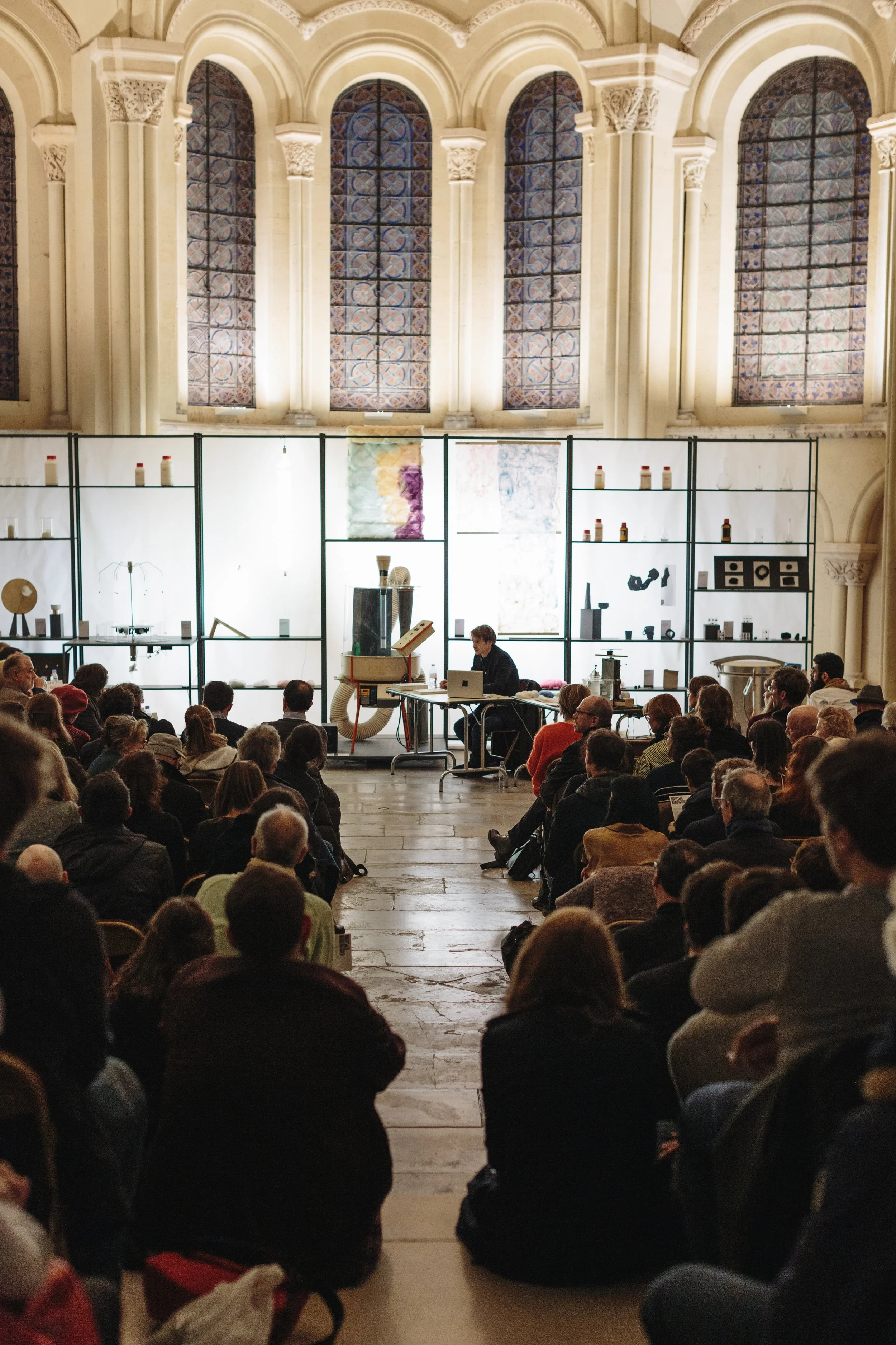 PhD defense, ”Manufactures Technophaniques”, CNAM, PSL Univ, ENSAD, 2018. Credits Photo: Palta Studio.