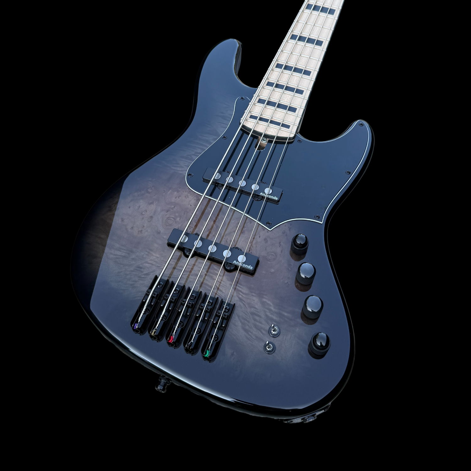 ベース Anaconda Basses Ultra J5 Black Burst Ultra J5 Essence 
