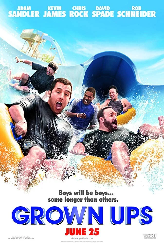 Sandler's 'Grown Ups' is Juvenile