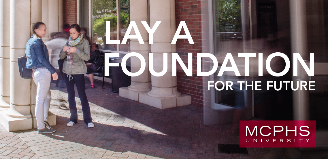 Click to view MCPHS Lay a Foundation postcard