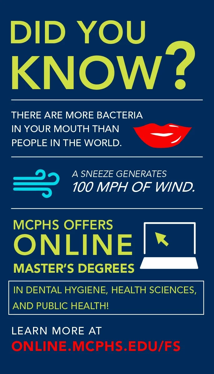 MCPHS Online master's degree flatscreen