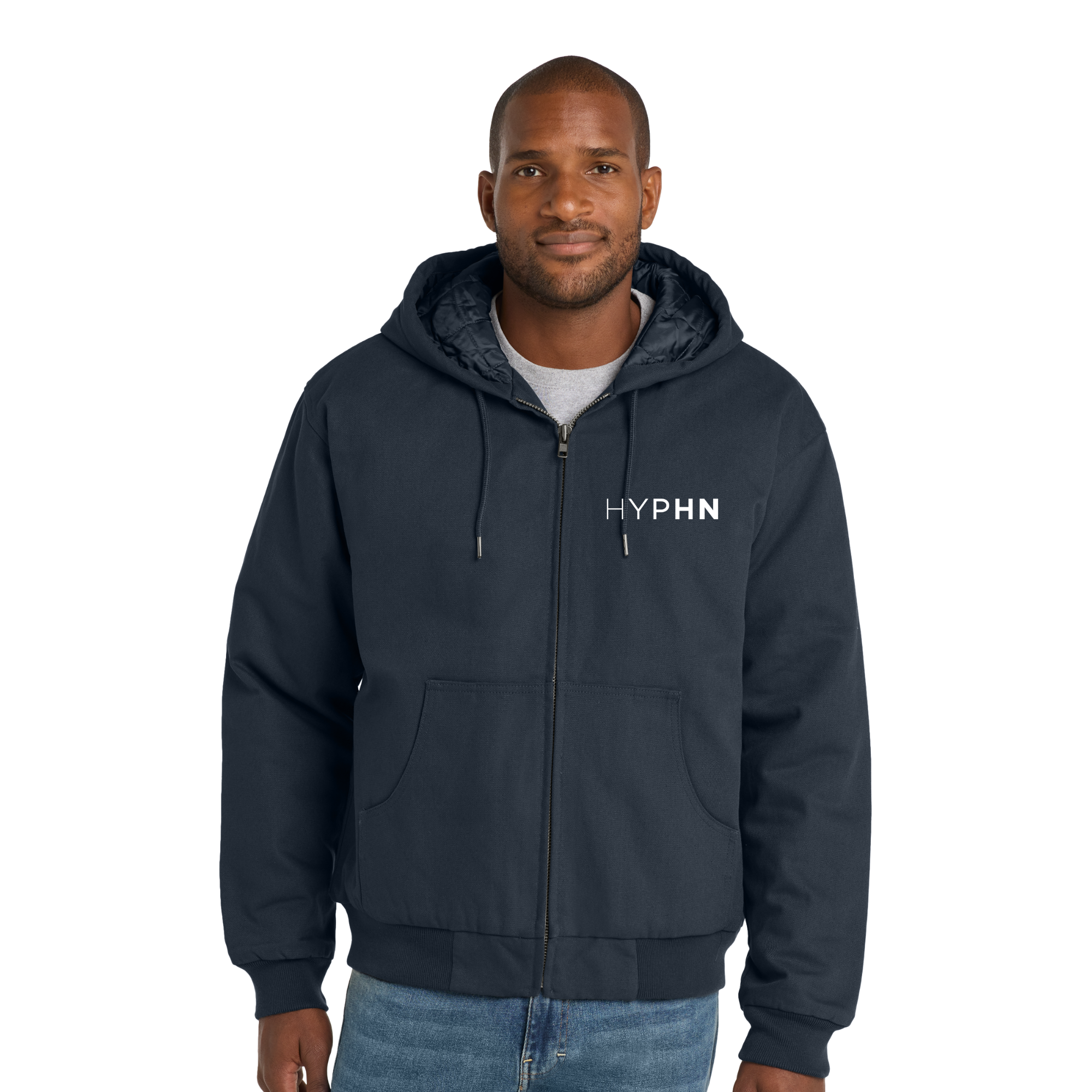 HYPHN Heavyweight Embroidered Work Jacket