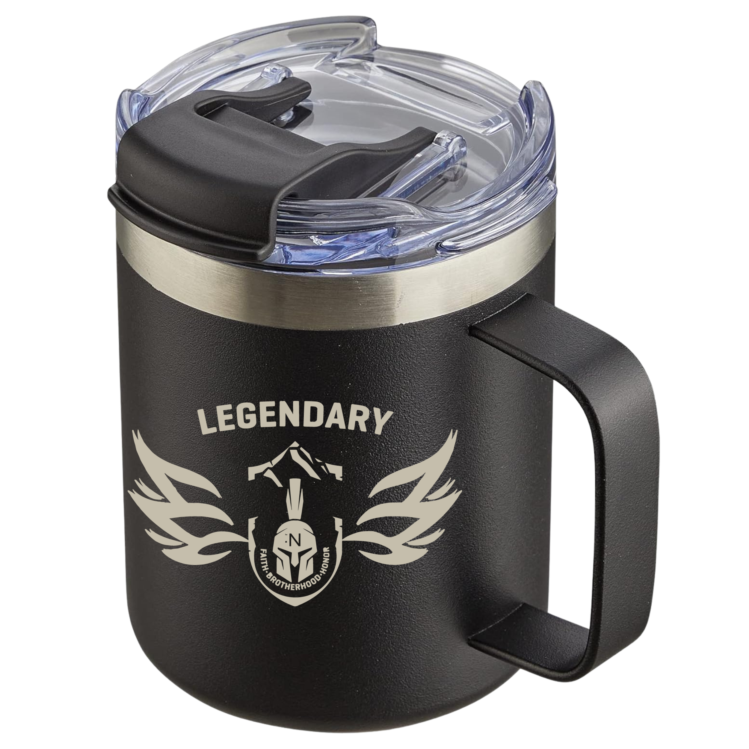Legendary Engraved Coffe Mug