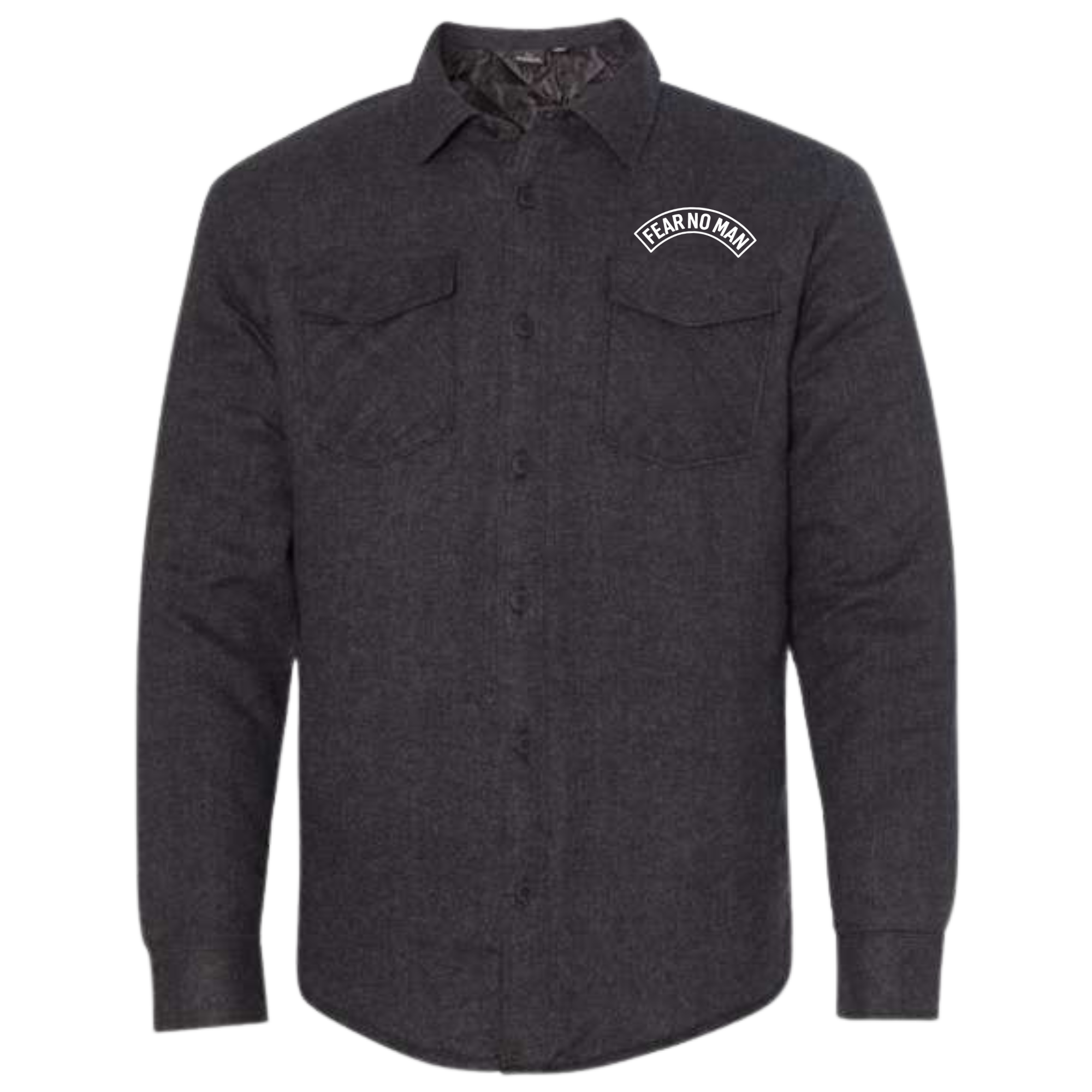 SOT "Fear No Man" Quilted Lined Flannel Jacket