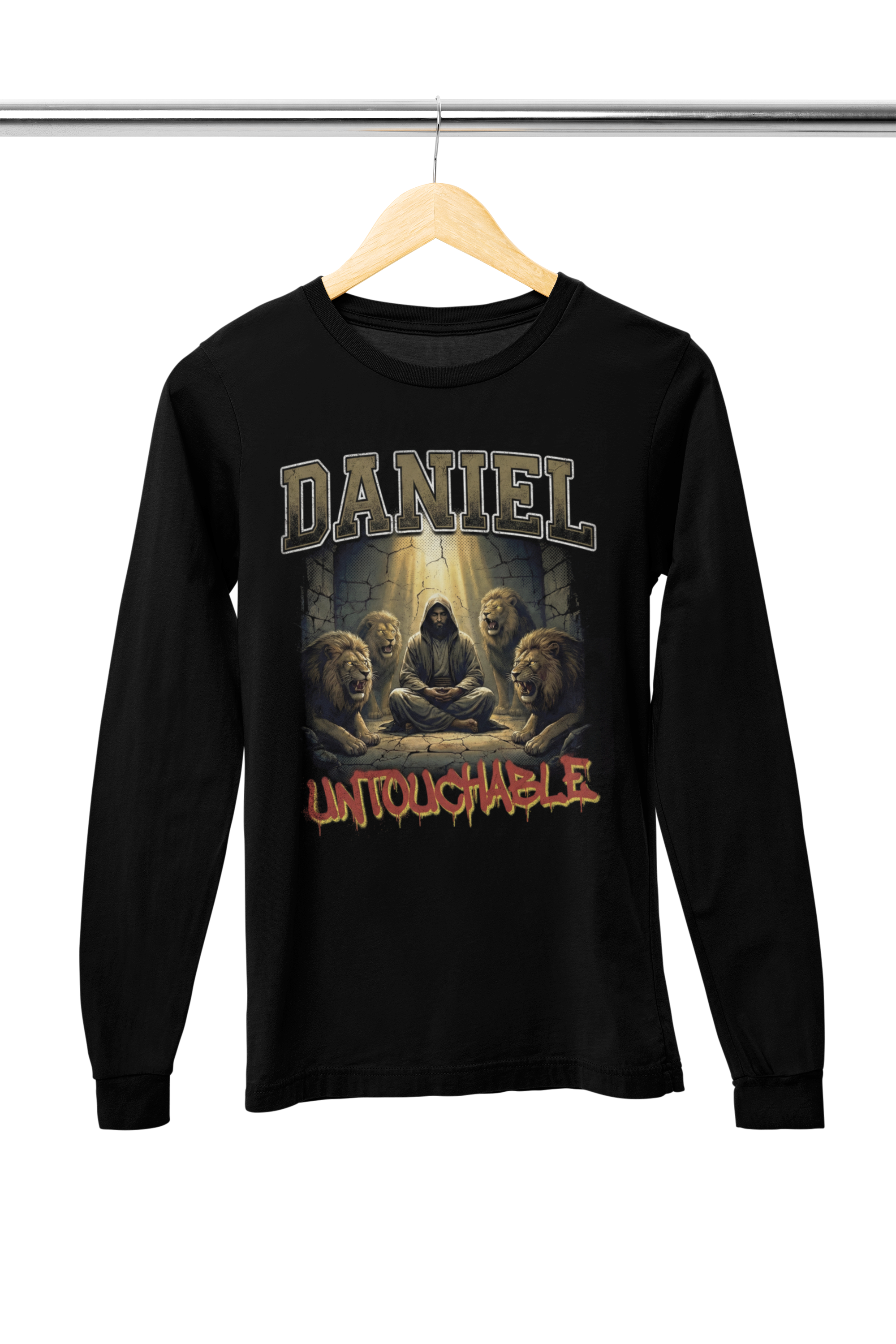 Daniel. Untouchable Graphic Long Sleeve Tee