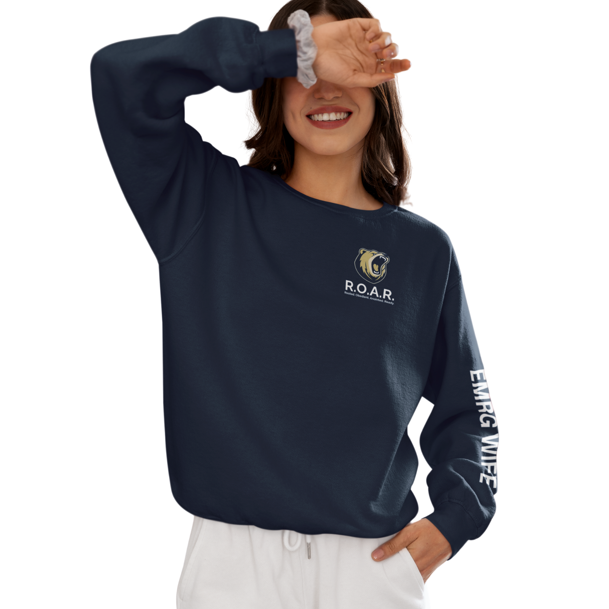 ROAR EMRG Wife Crewneck Sweatshirt