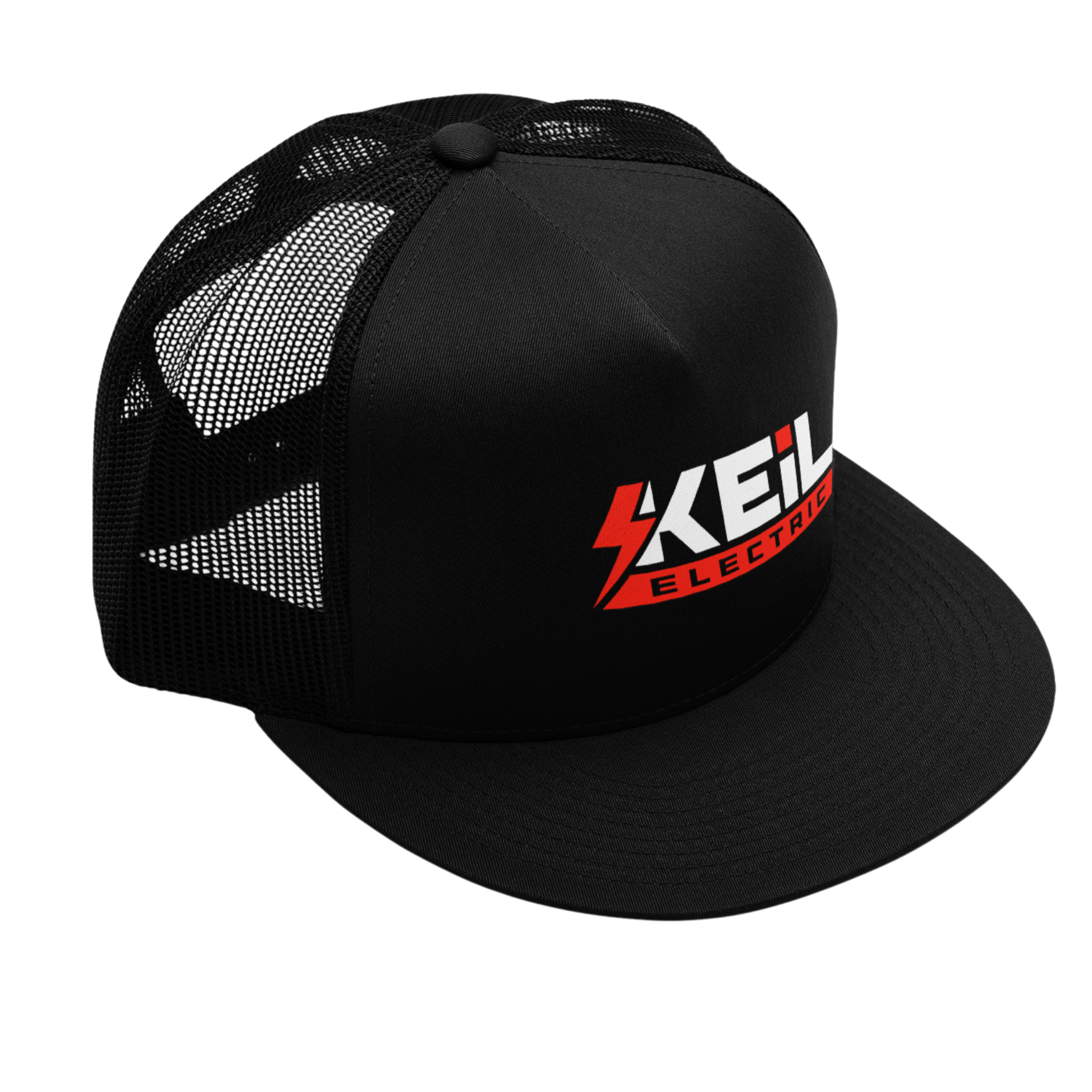Keil Electric Flatbill Trucker Hat