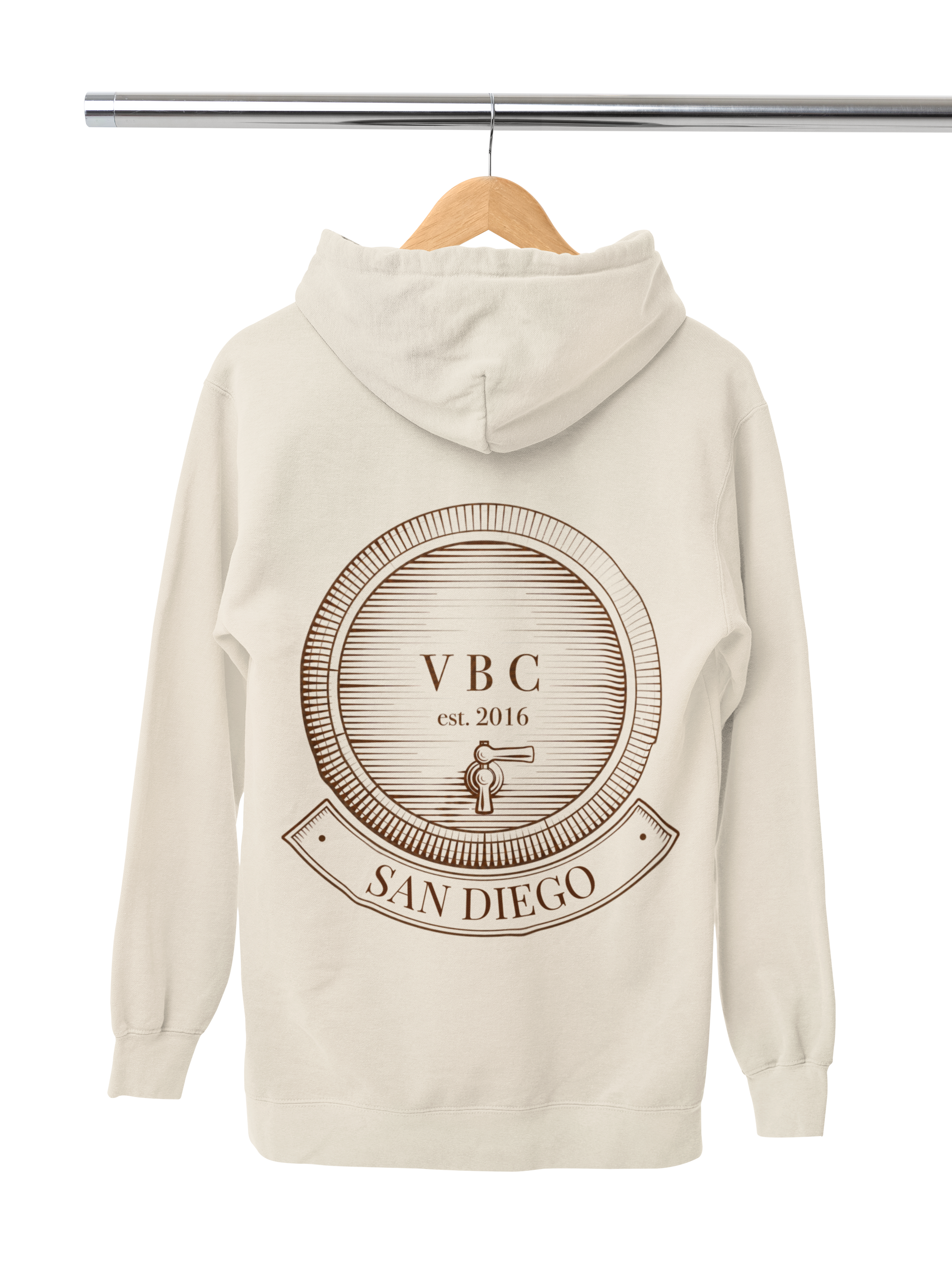 back-view-mockup-of-a-comfort-colors-hoodie-with-customizable-sleeves-on-a-hanger-m52771.png